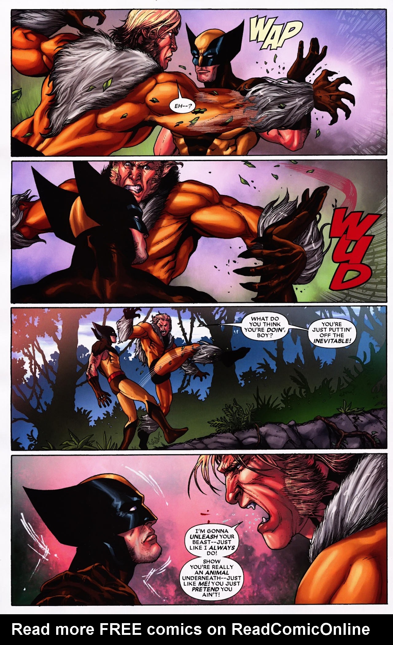 Read online Wolverine: First Class comic -  Issue #9 - 19