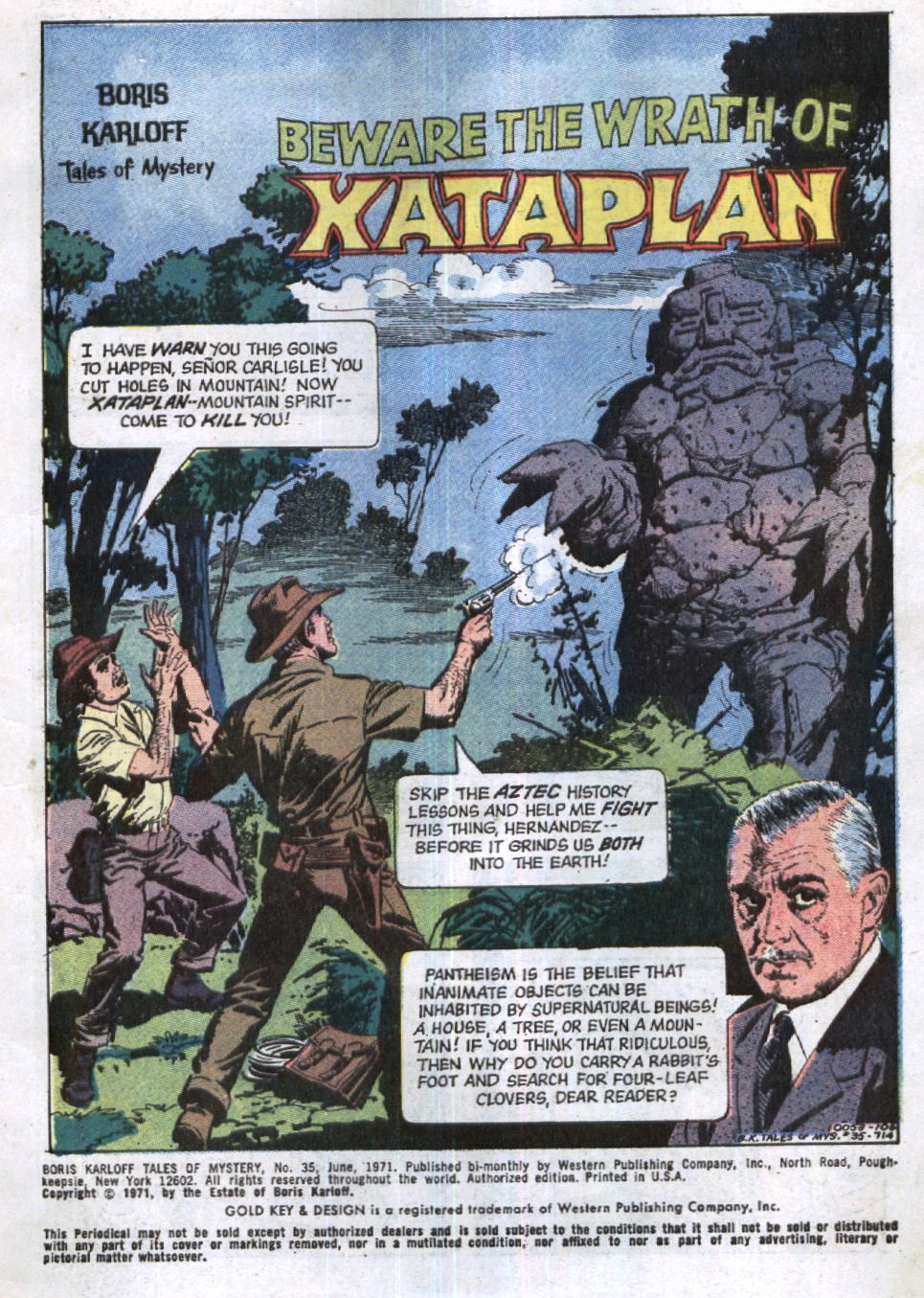Read online Boris Karloff Tales of Mystery comic -  Issue #35 - 3