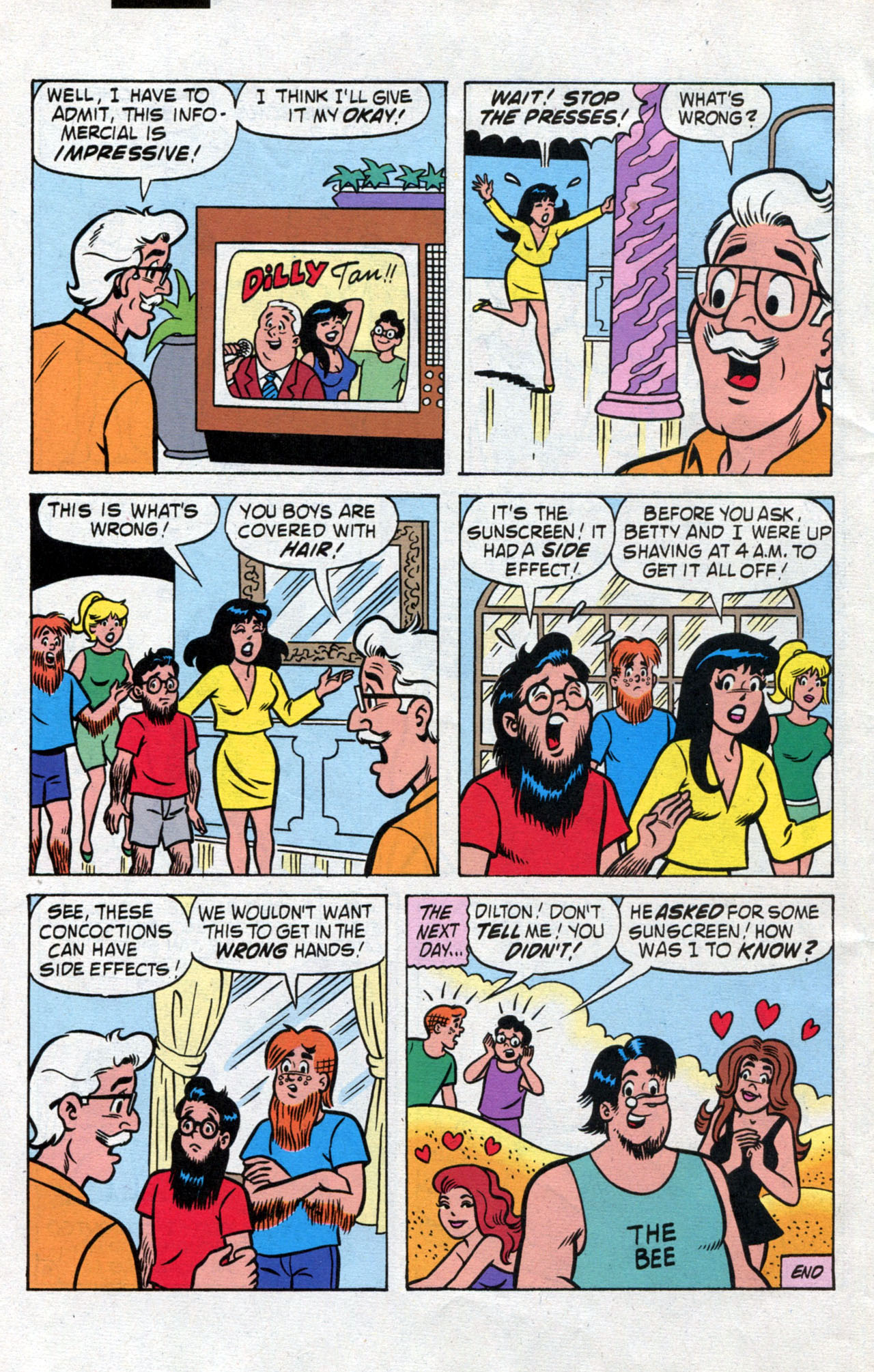 Read online Archie's Vacation Special comic -  Issue #3 - 8