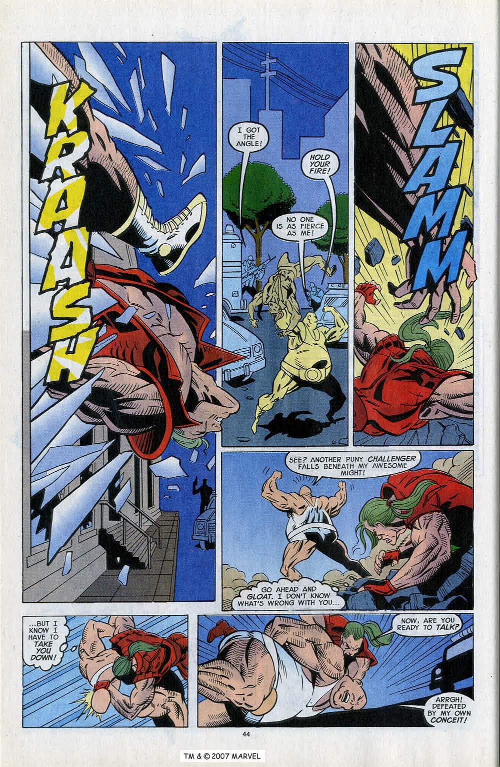Read online The Incredible Hulk Annual comic -  Issue #20 - 46