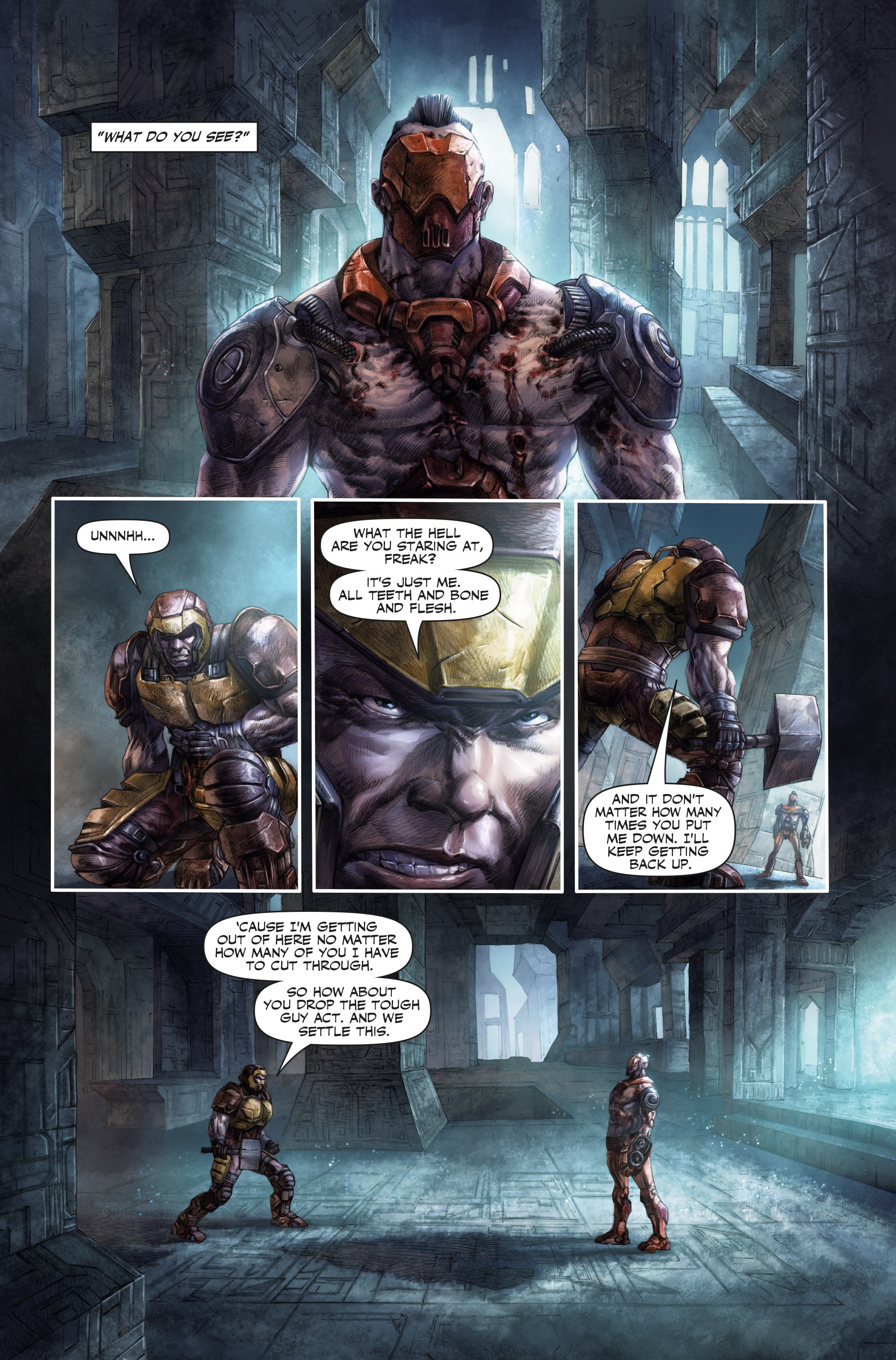 Read online Quake Champions comic -  Issue # TPB - 86