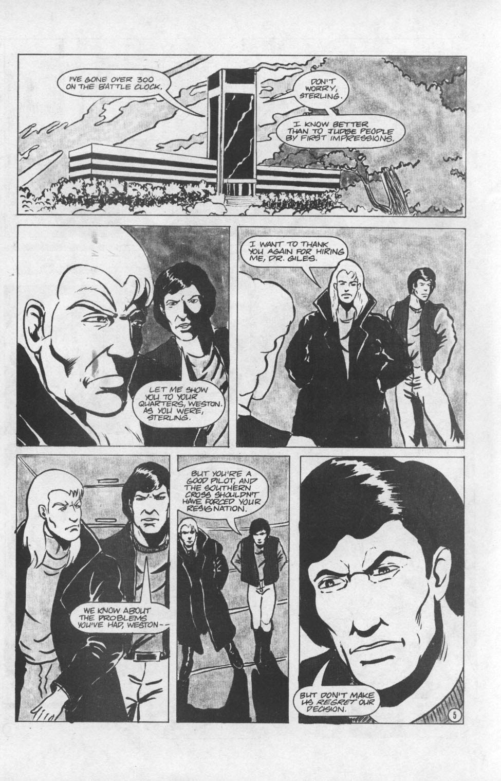 Read online Robotech II: The Sentinels - CyberPirates comic -  Issue #3 - 7