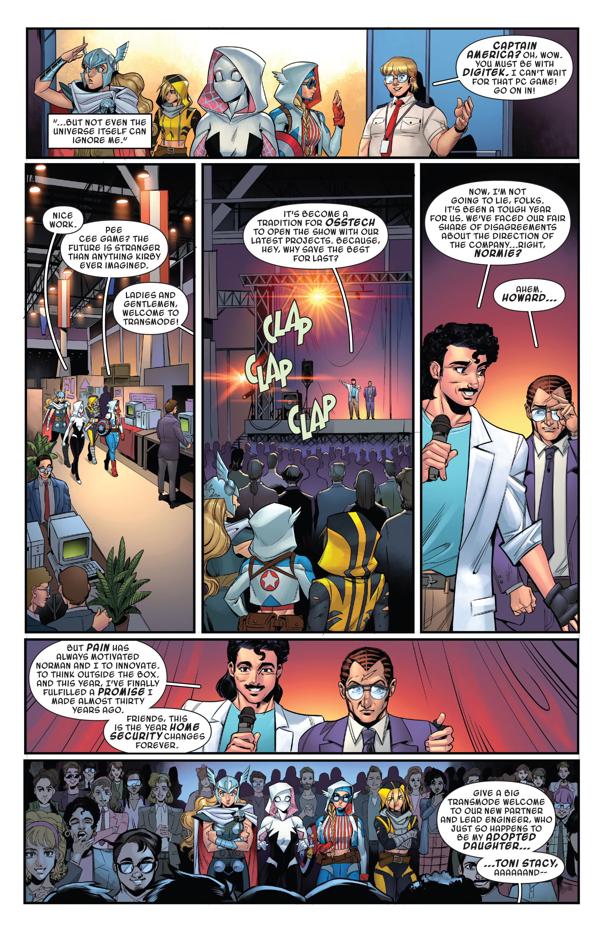 Read online Spider-Gwen: Gwenverse comic -  Issue #3 - 9