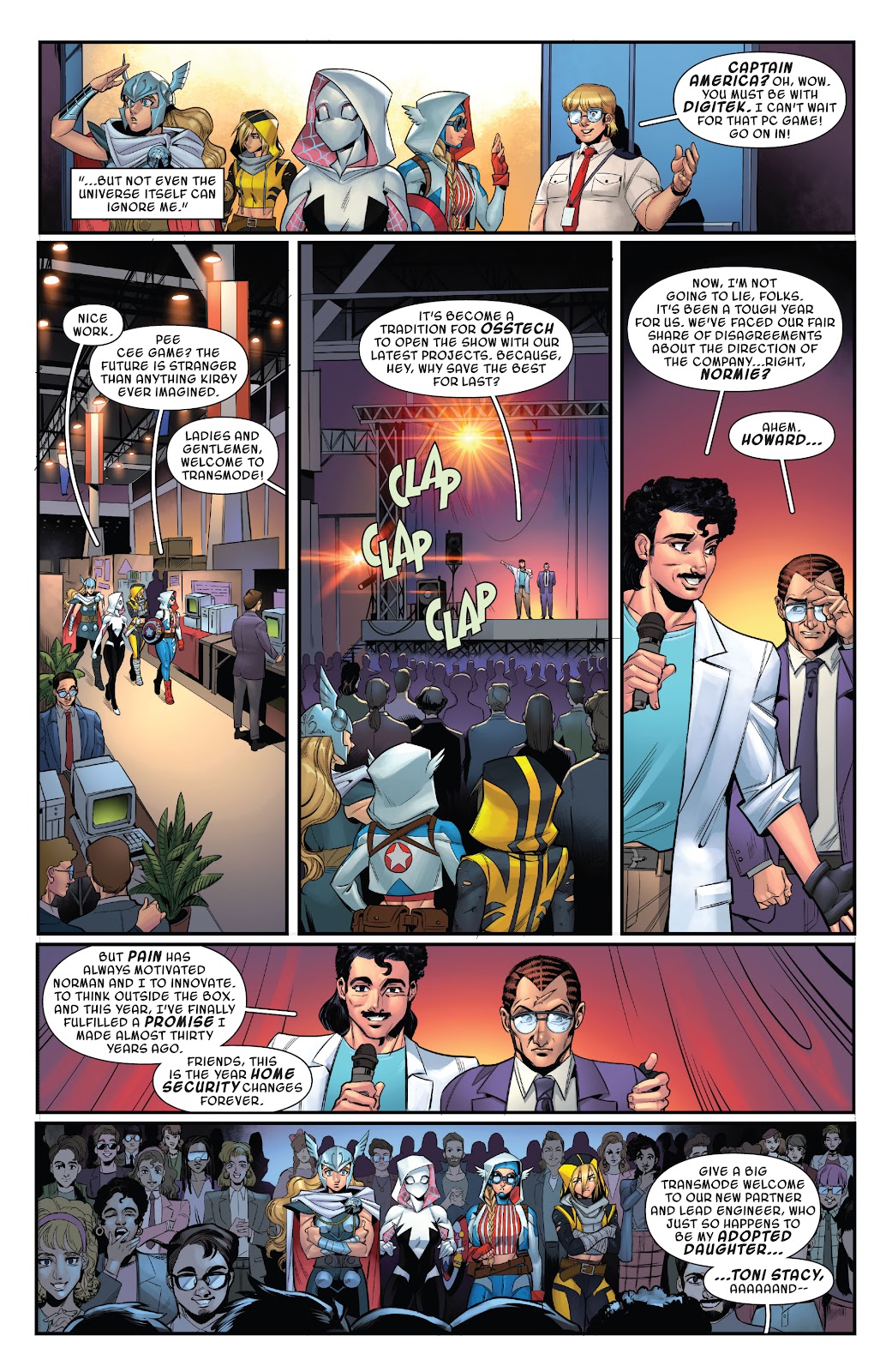 Spider-Gwen: Gwenverse issue 3 - Page 9
