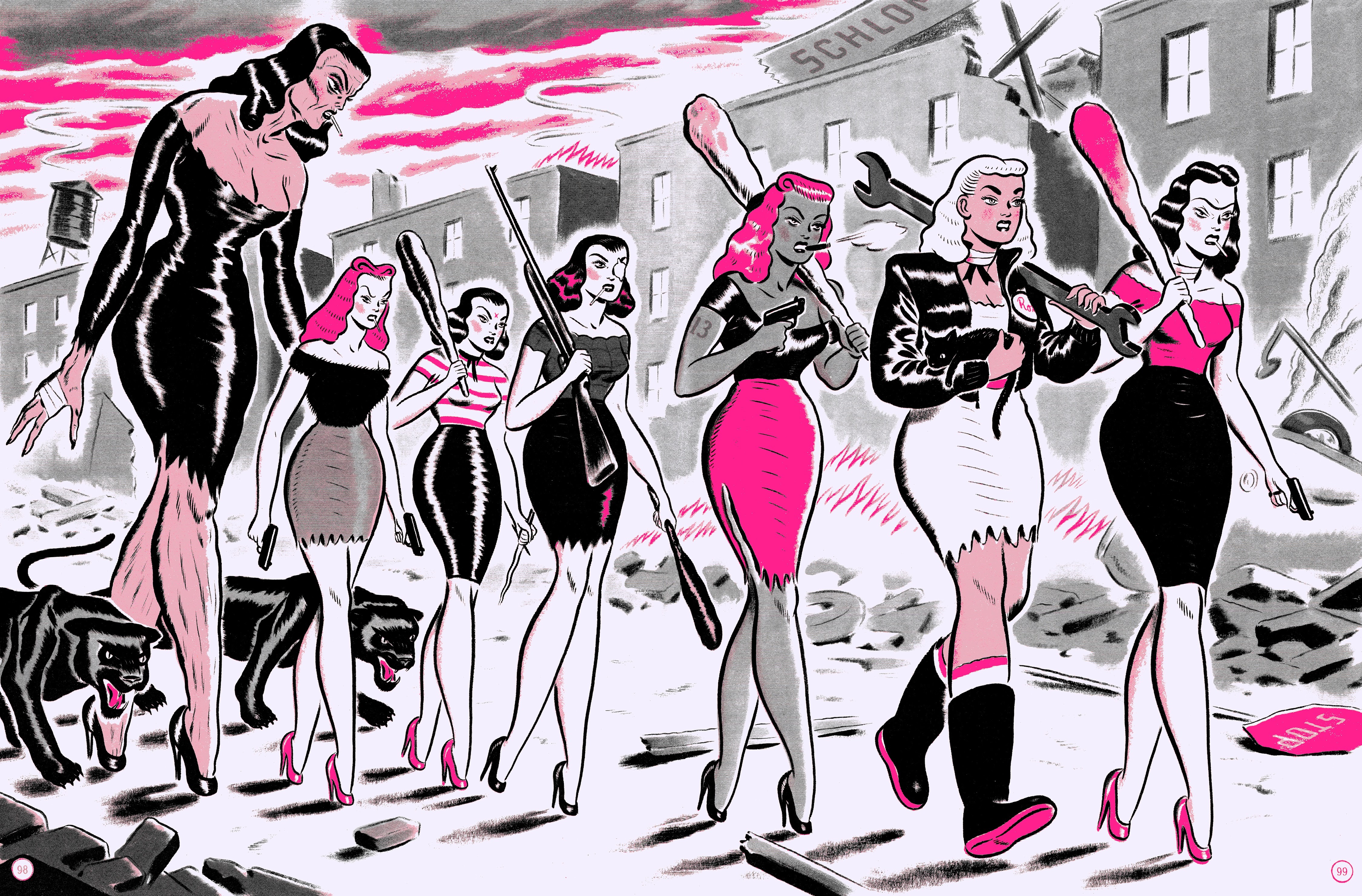 Read online Mean Girls Club: Pink Dawn comic -  Issue # TPB - 93
