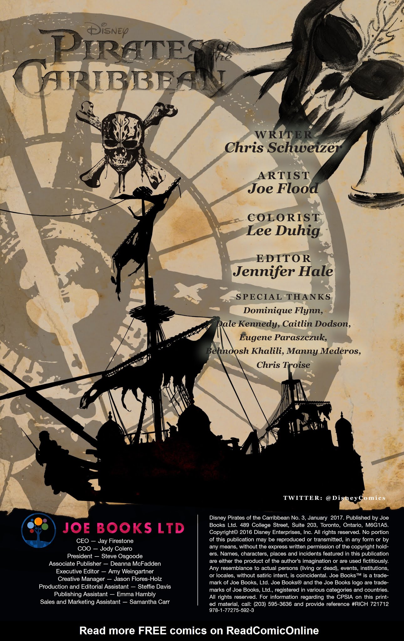 Read online Disney Pirates of the Caribbean comic -  Issue #3 - 2