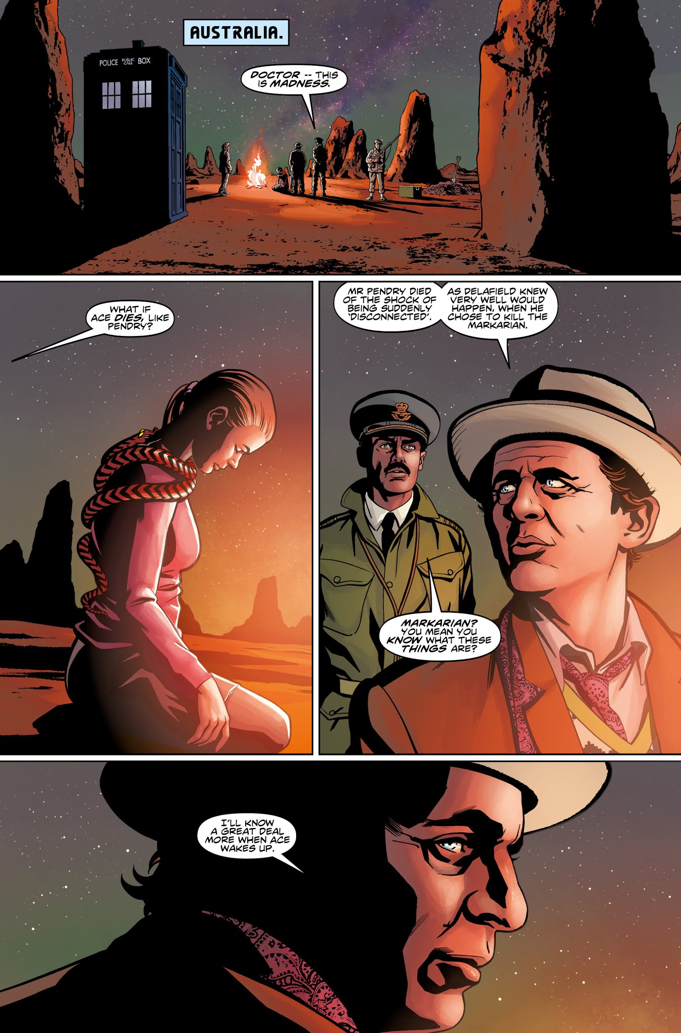 Read online Doctor Who: The Seventh Doctor: Operation Volcano comic -  Issue #3 - 6