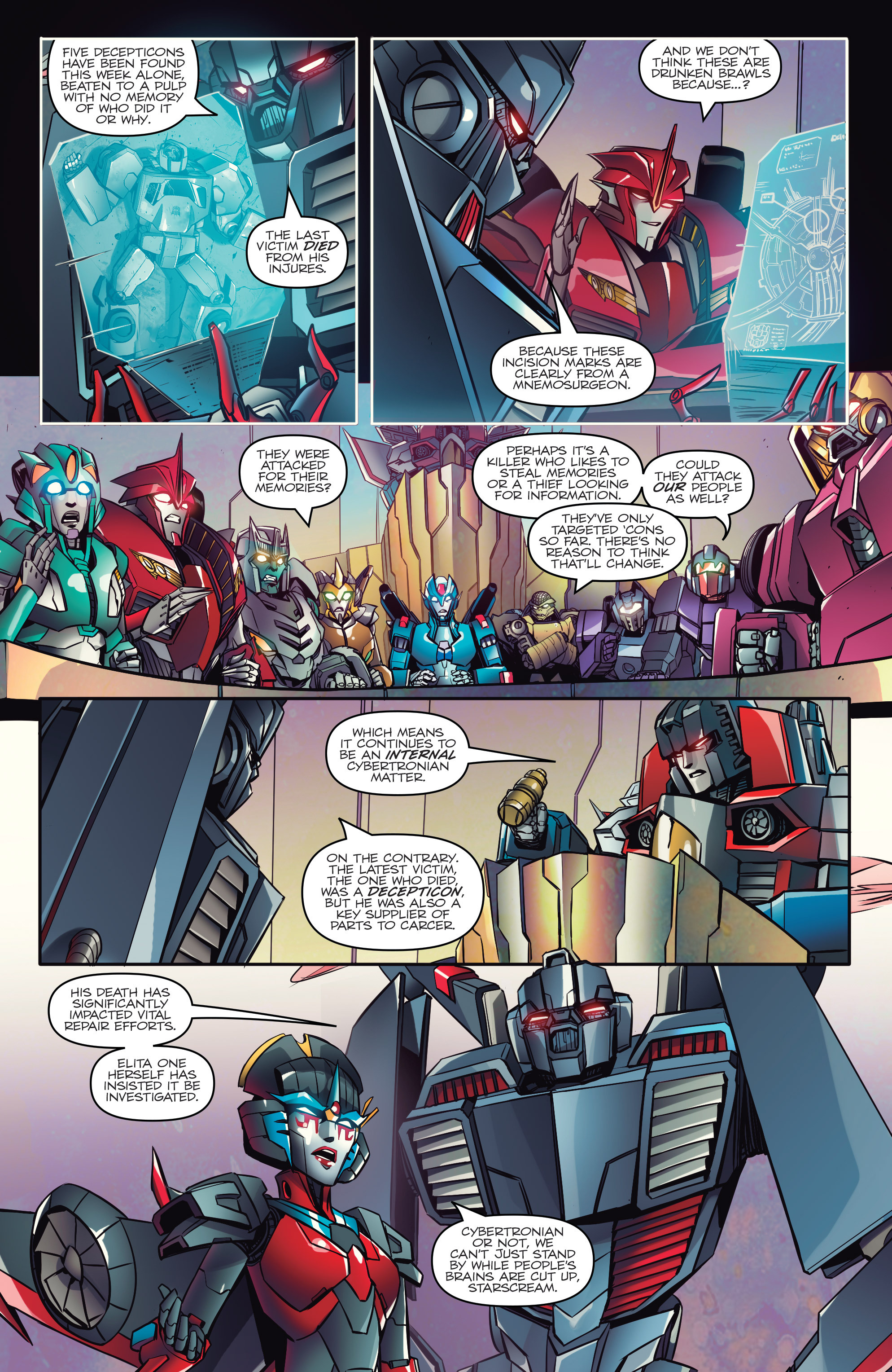 Read online Transformers: Till All Are One comic -  Issue #1 - 6