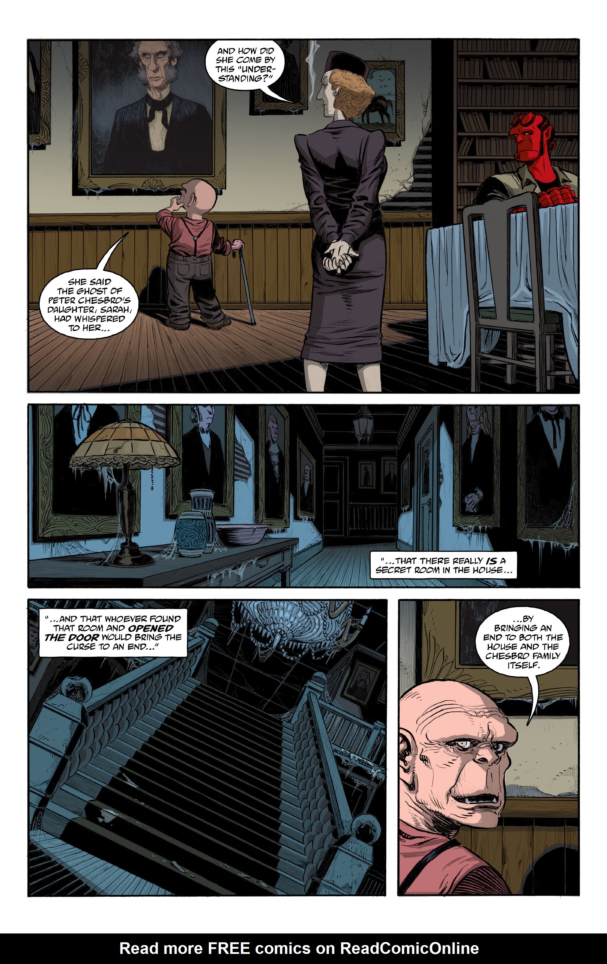 Read online Hellboy and the B.P.R.D.: The Secret of Chesbro House comic -  Issue #1 - 13
