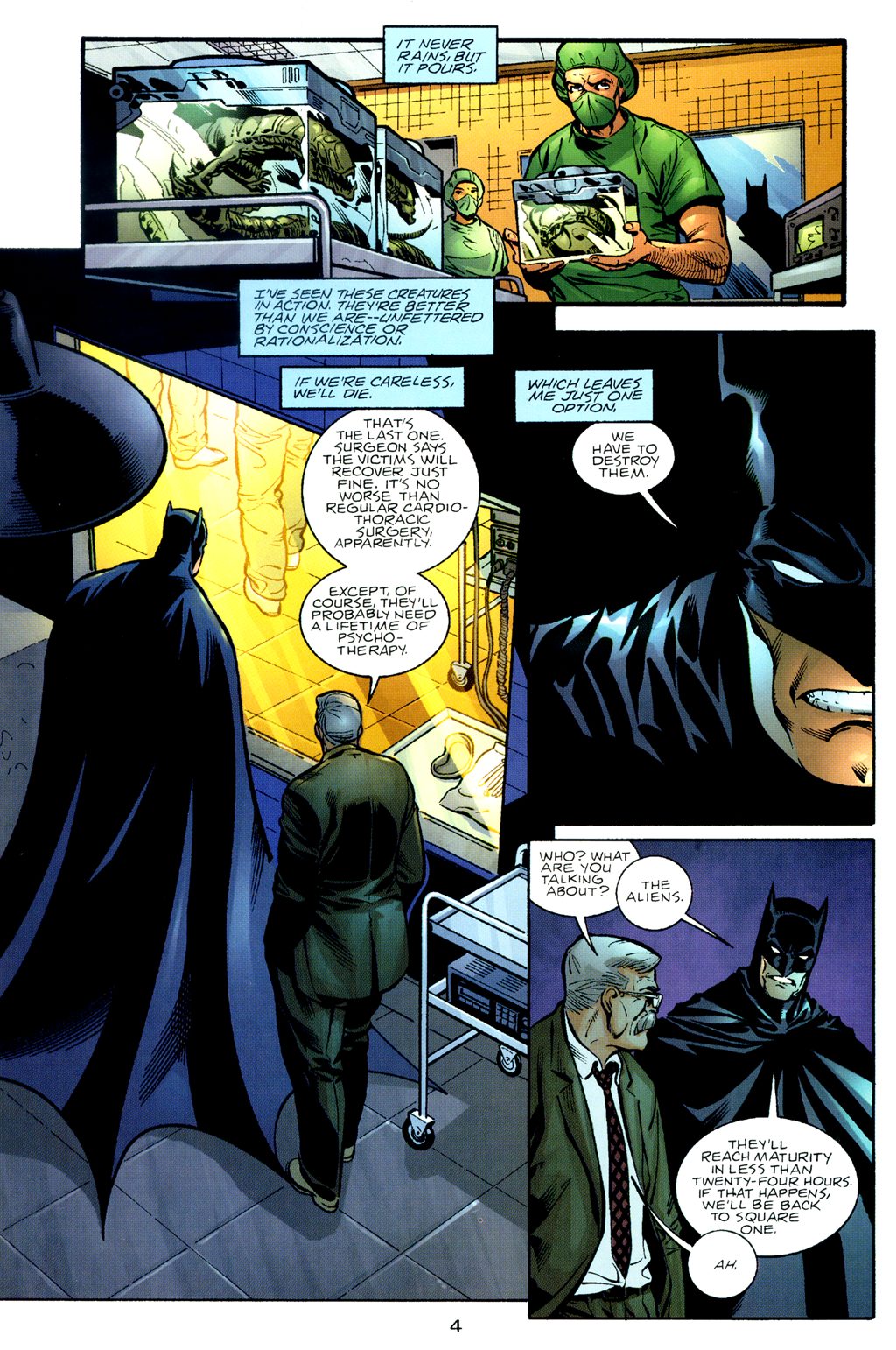 Read online Batman/Aliens II comic -  Issue #2 - 6