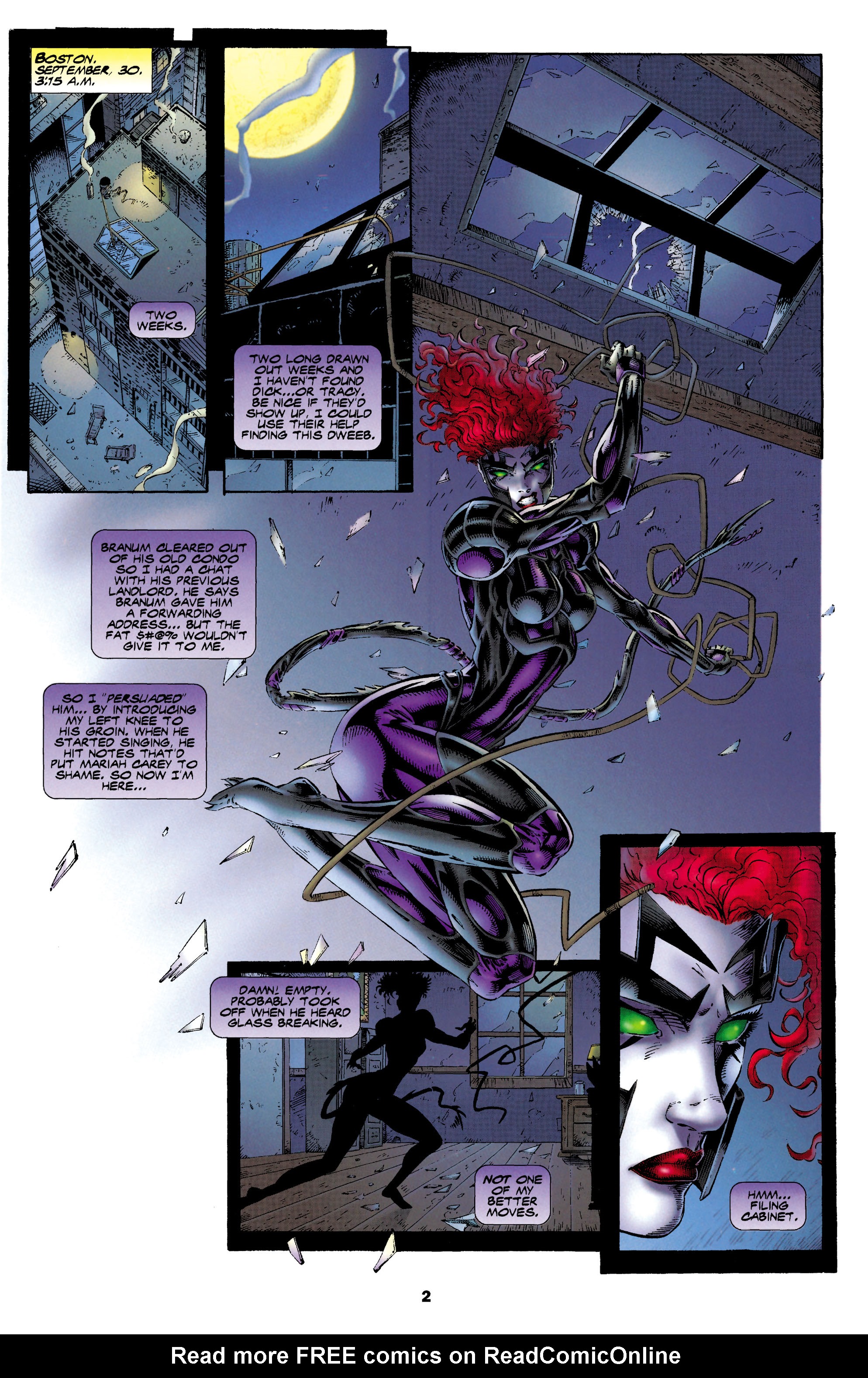 Read online Backlash comic -  Issue #12 - 4