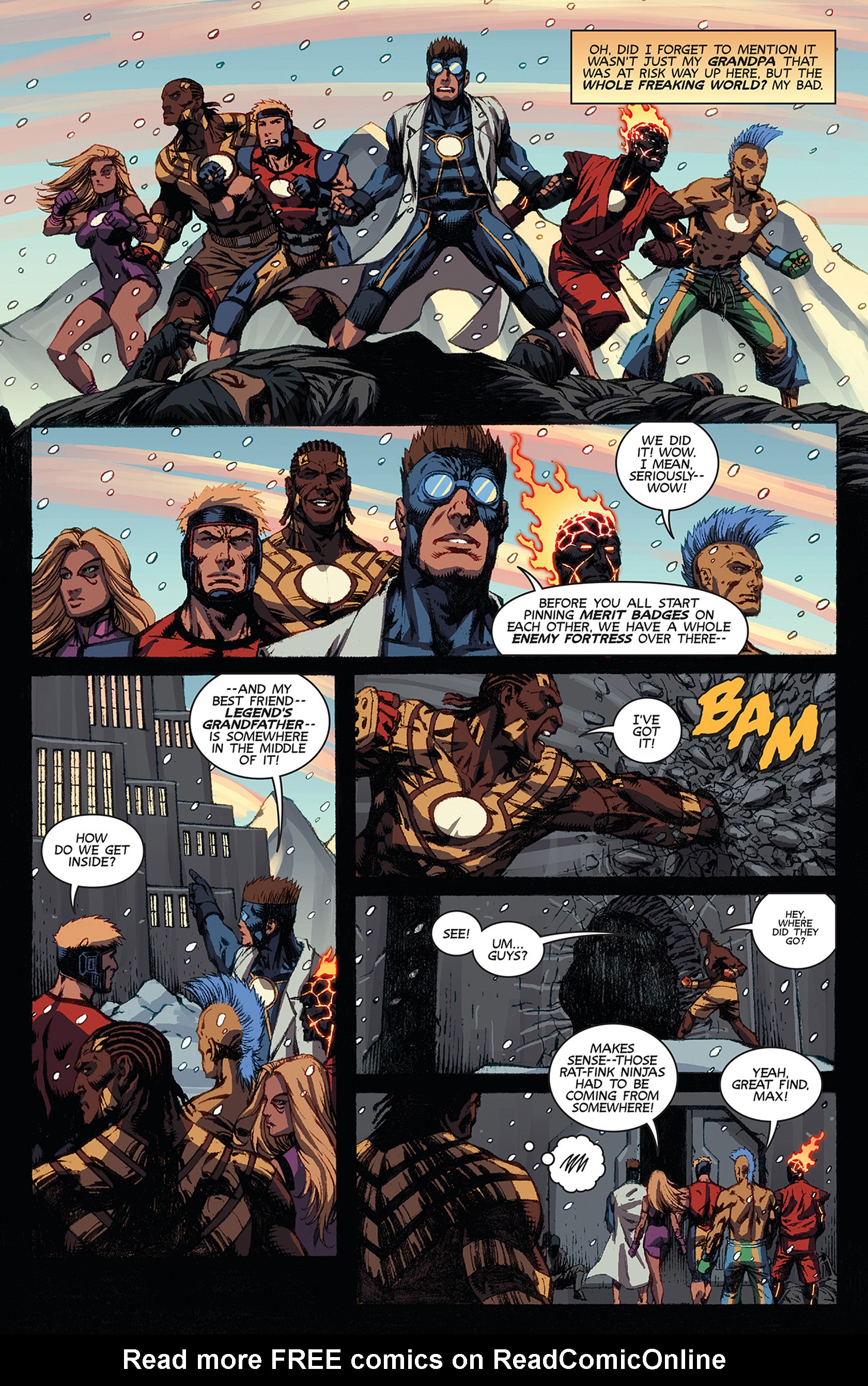 Read online Cage Hero comic -  Issue #4 - 6