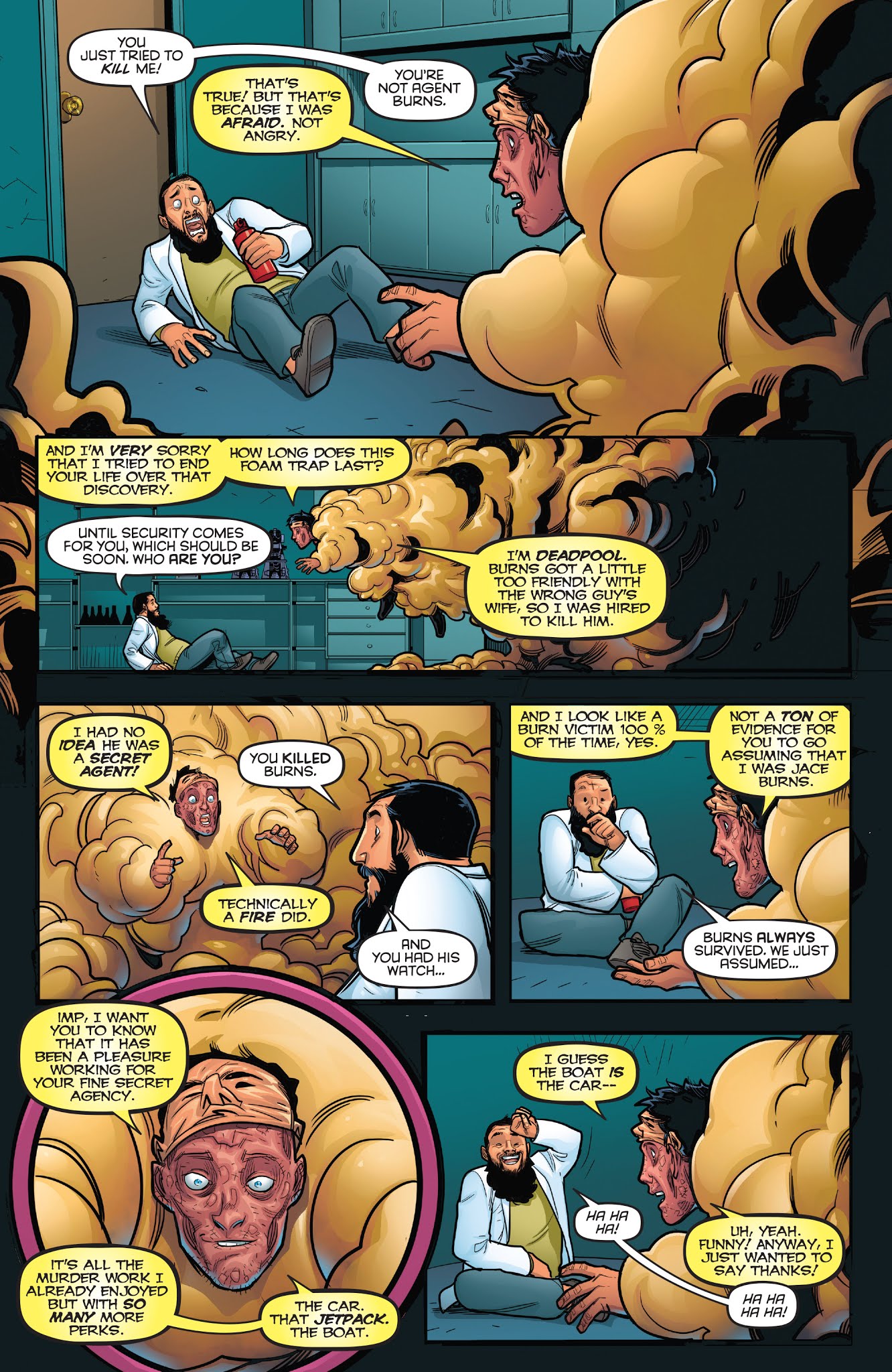 Read online Deadpool: Secret Agent Deadpool comic -  Issue #3 - 4