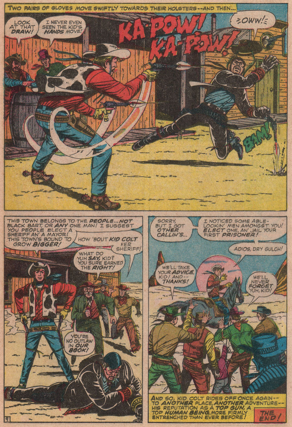 Read online Kid Colt Outlaw comic -  Issue #135 - 12