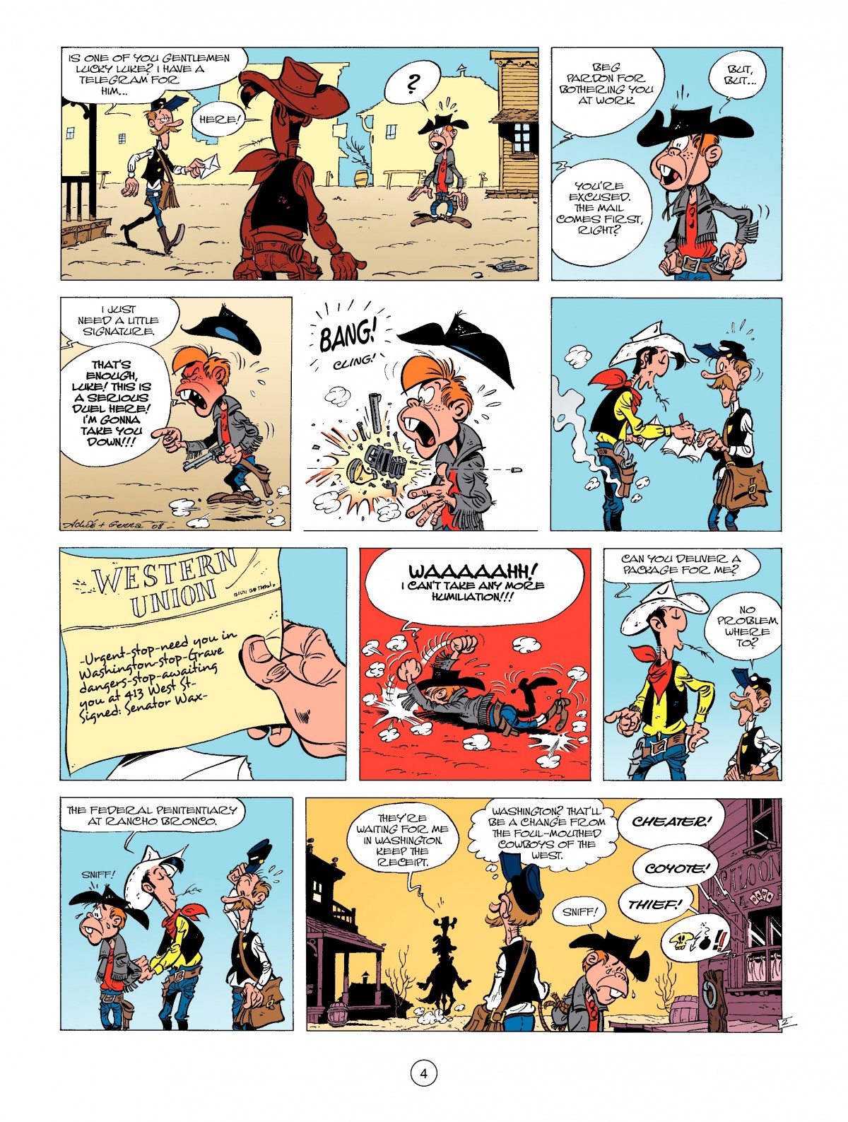 A Lucky Luke Adventure Issue #39 #39 - English 4