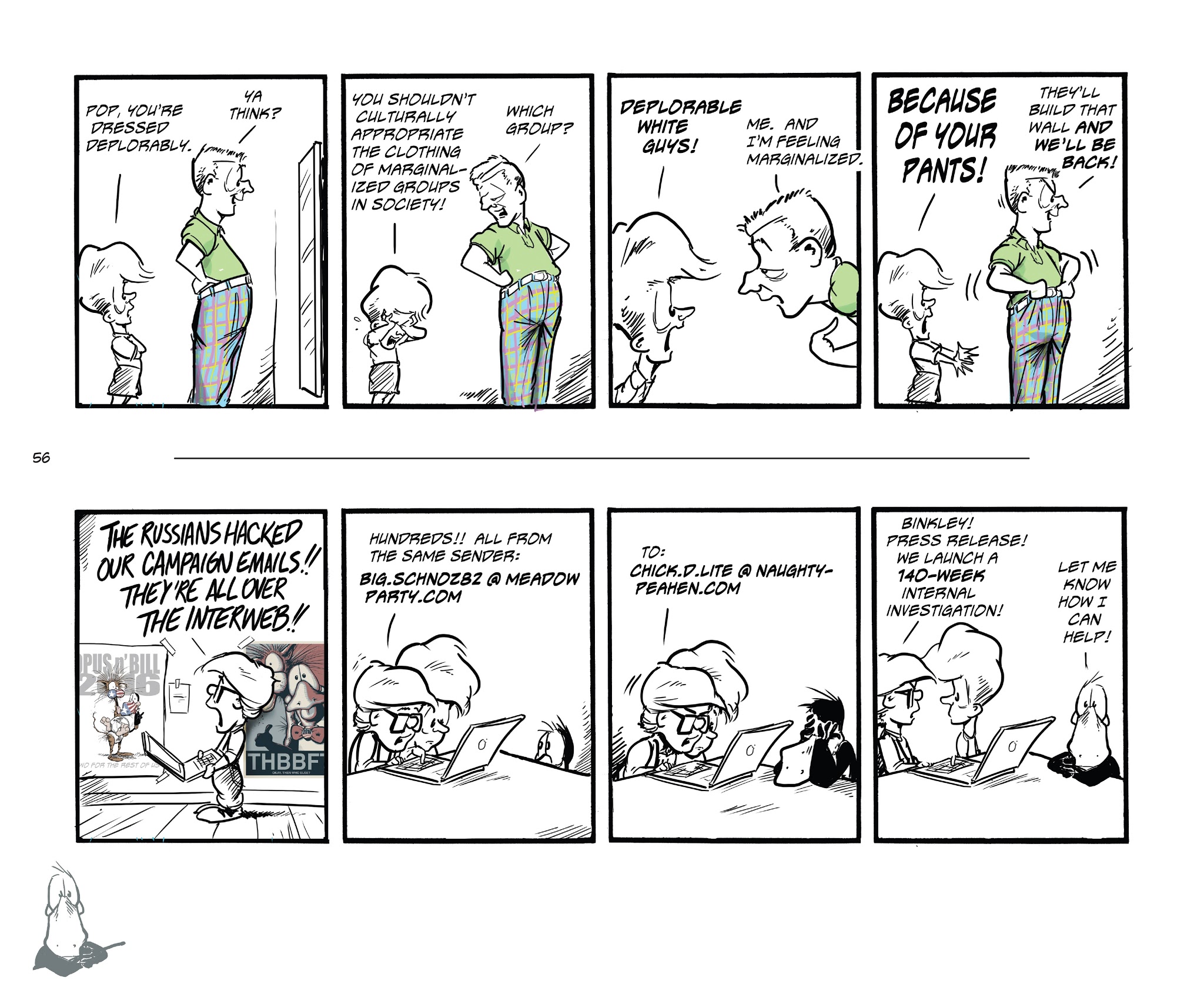 Read online Bloom County: Brand Spanking New Day comic -  Issue # TPB - 57