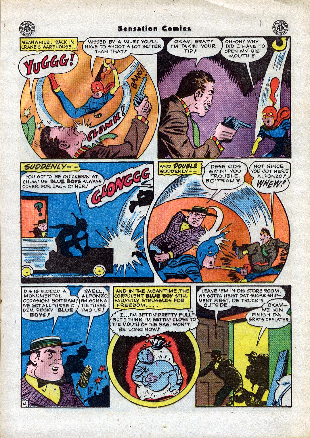 Read online Sensation (Mystery) Comics comic -  Issue #44 - 19