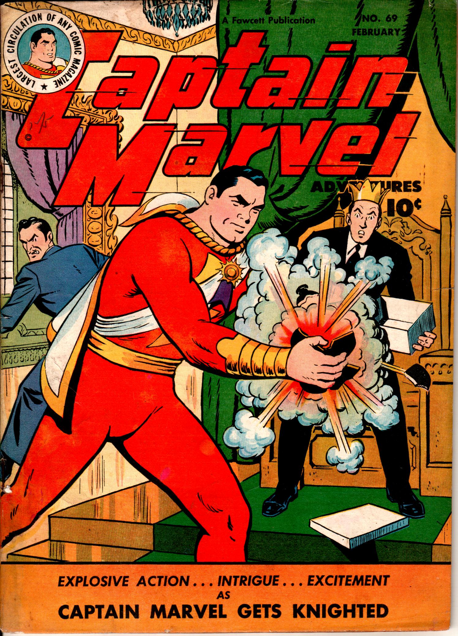 Read online Captain Marvel Adventures comic -  Issue #69 - 1