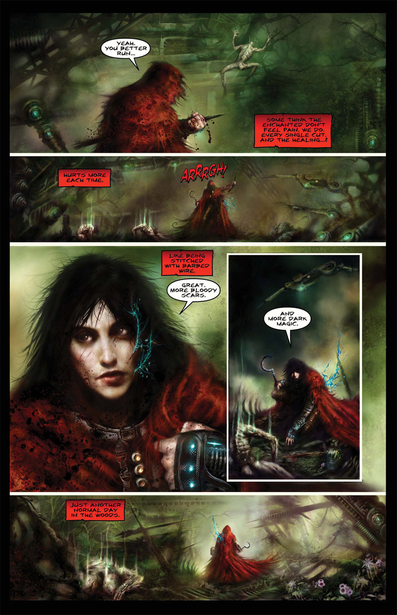 Read online Legends: The Enchanted comic -  Issue # TPB - 19