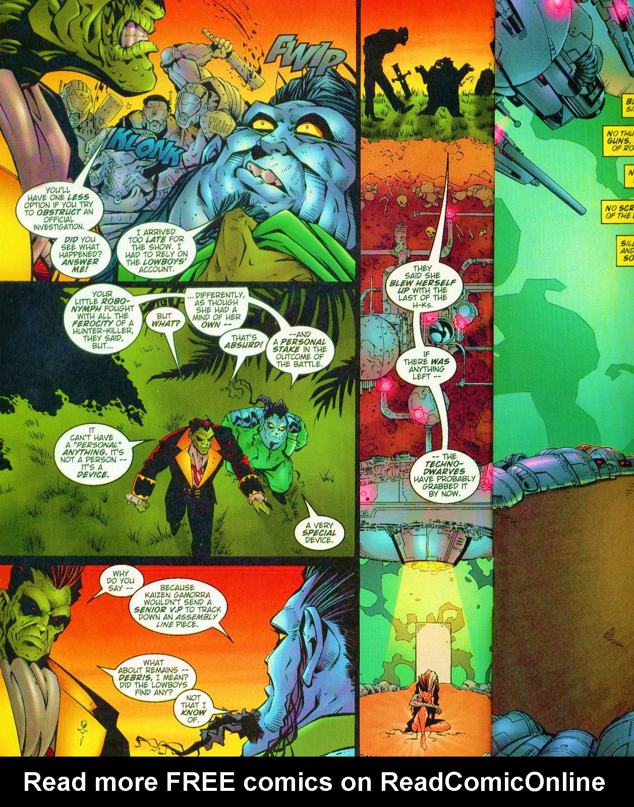 Read online Cybernary comic -  Issue #1 - 5