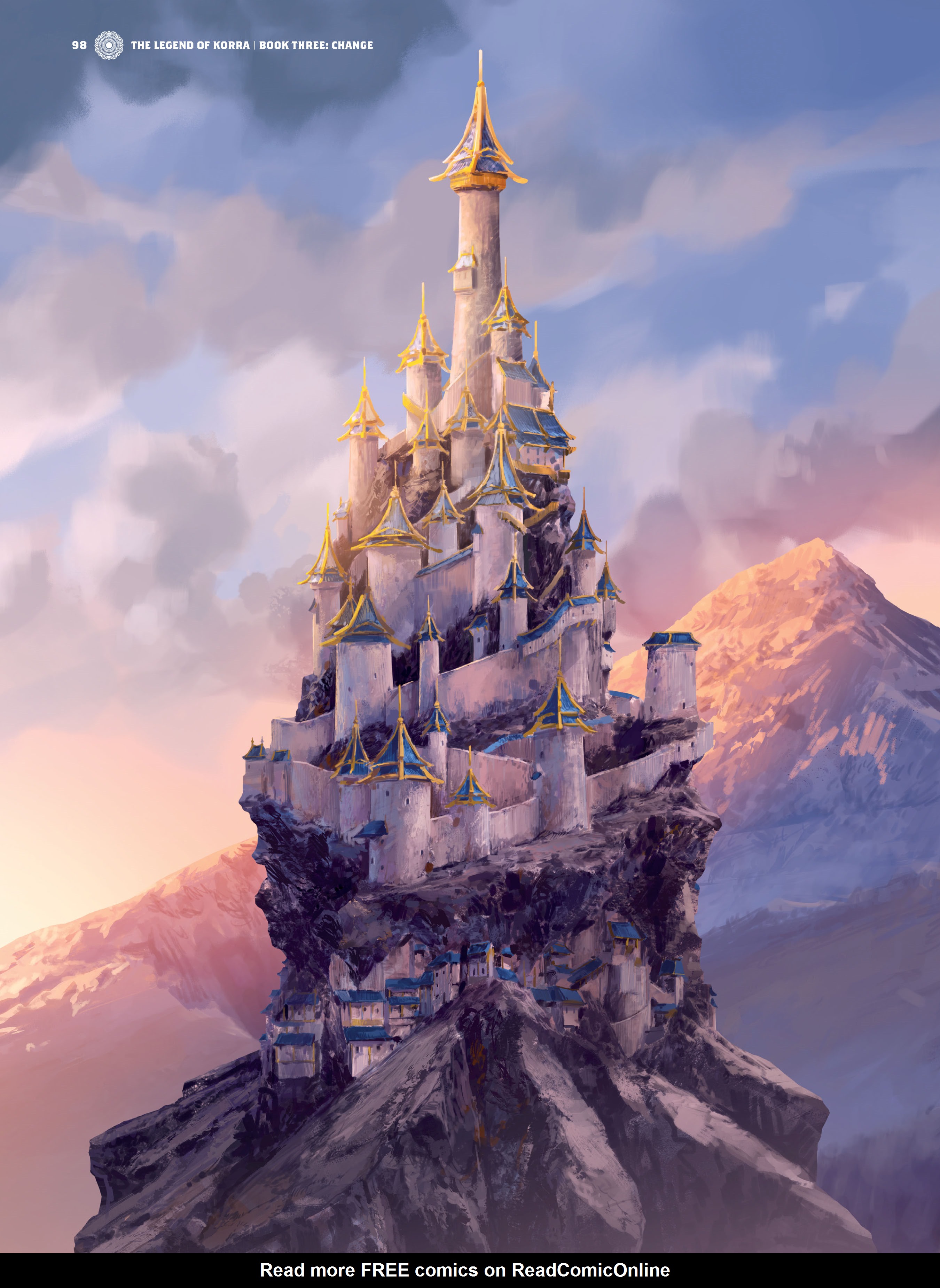 Read online The Legend of Korra: The Art of the Animated Series comic -  Issue # TPB 3 - 99