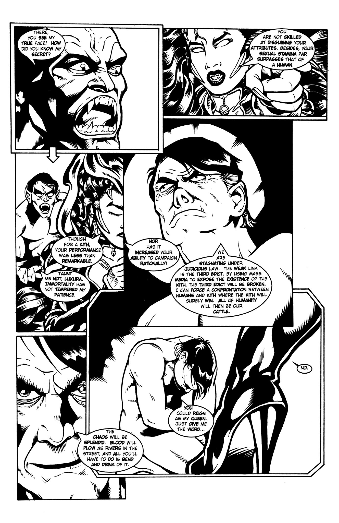 Read online Vamperotica comic -  Issue #47 - 23