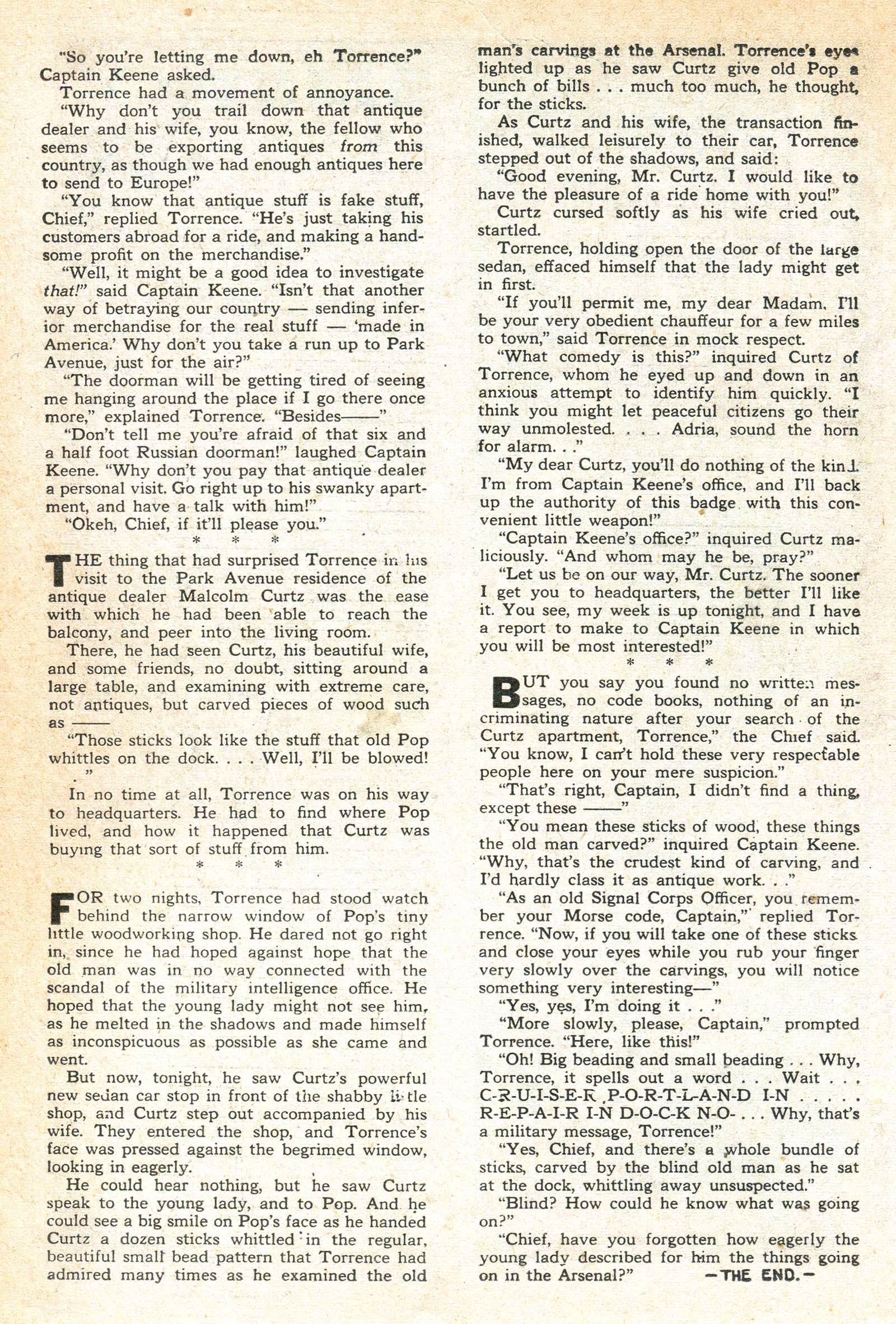 Read online Keen Detective Funnies comic -  Issue #6 - 34