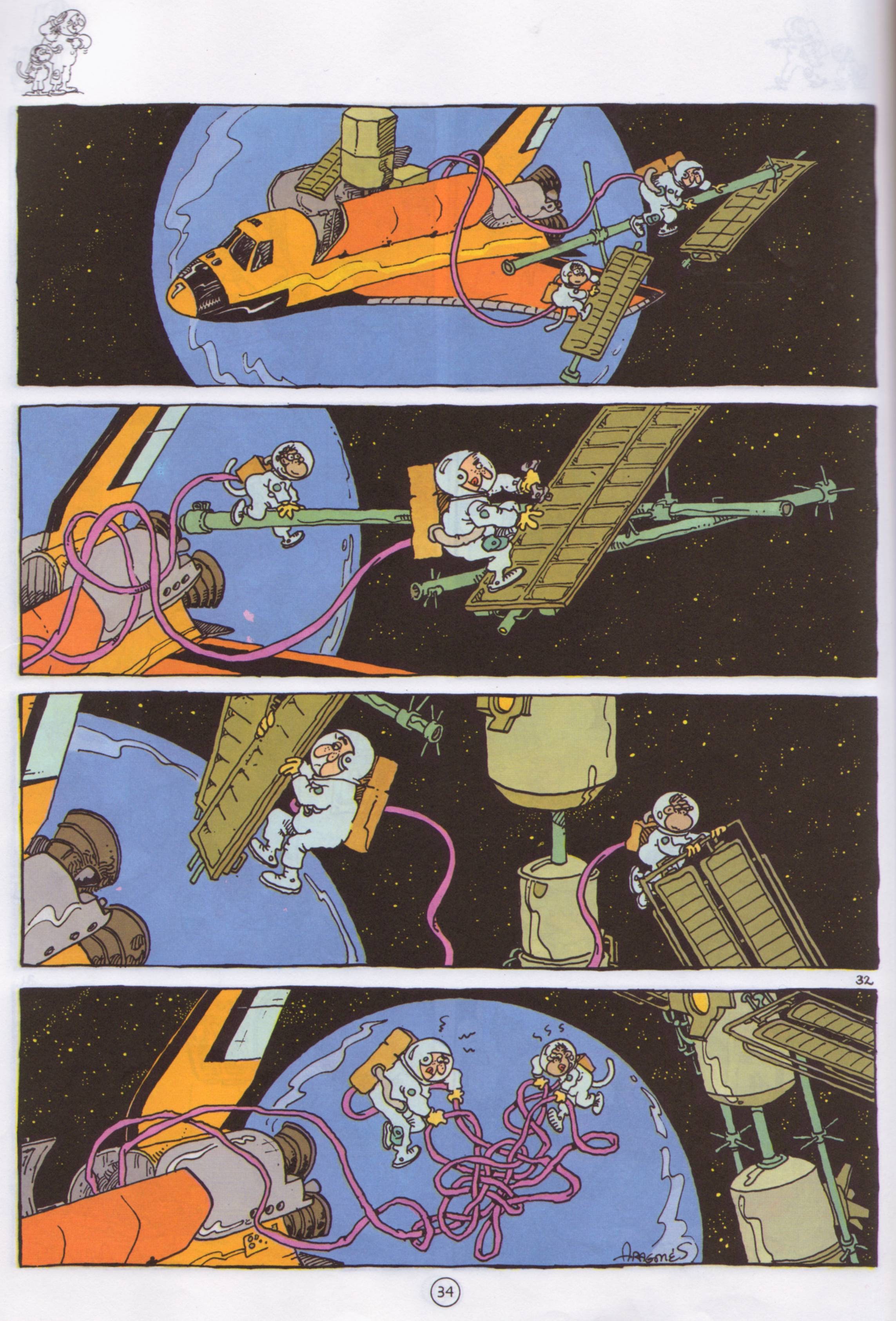 Read online Buzz & Bell, Space Cadets comic -  Issue # Full - 34