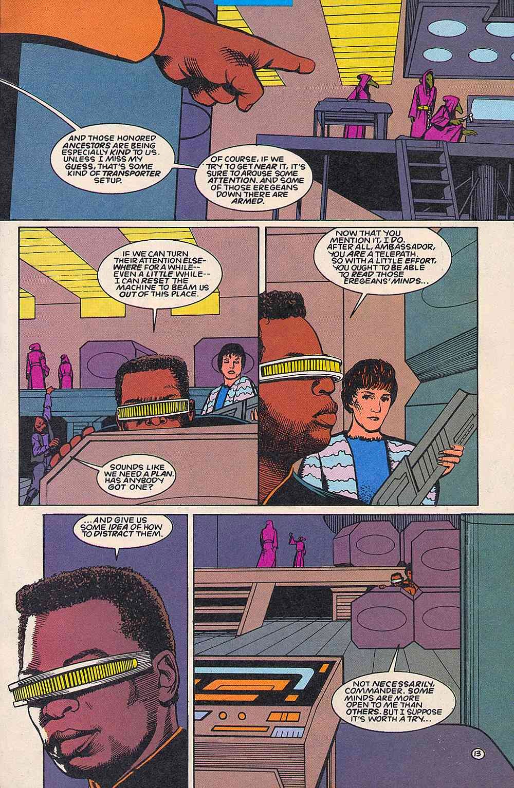 Read online Star Trek: The Next Generation (1989) comic -  Issue #57 - 14