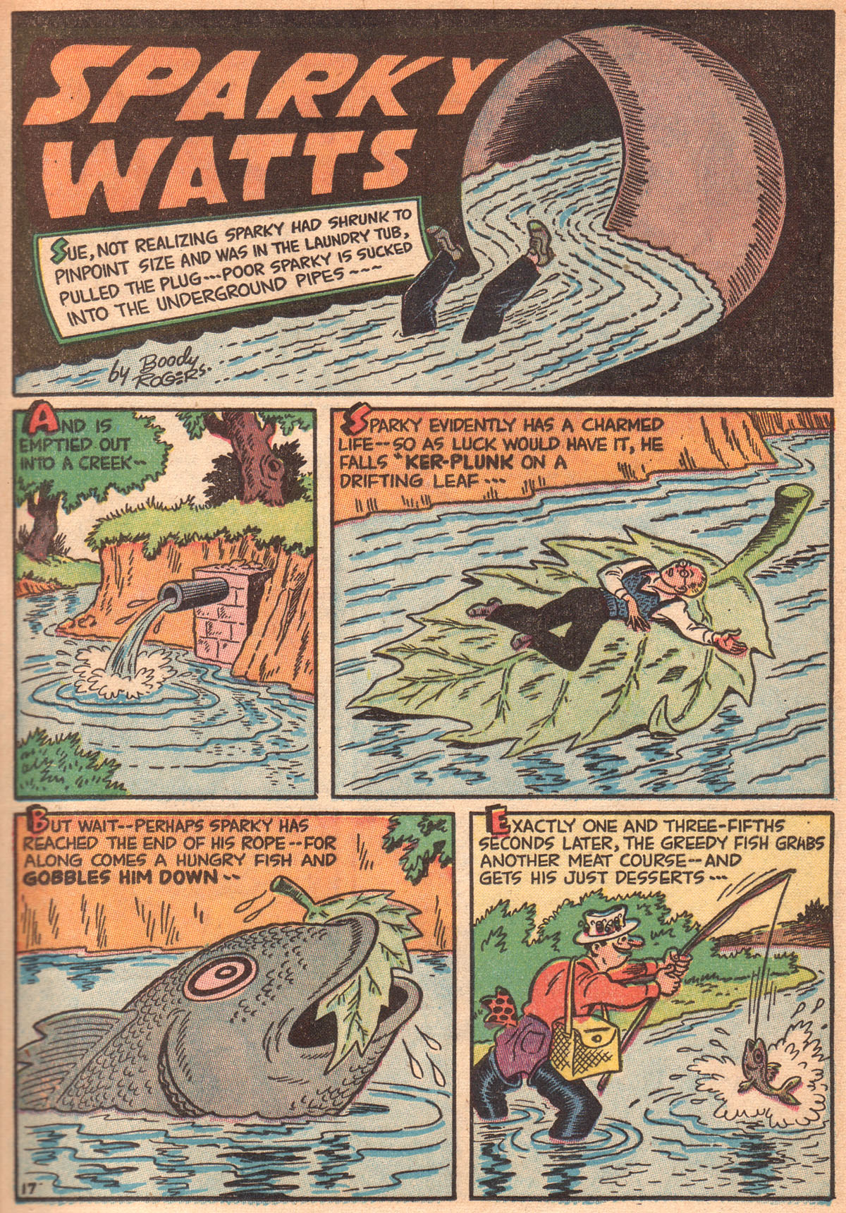 Read online Sparky Watts comic -  Issue #6 - 19