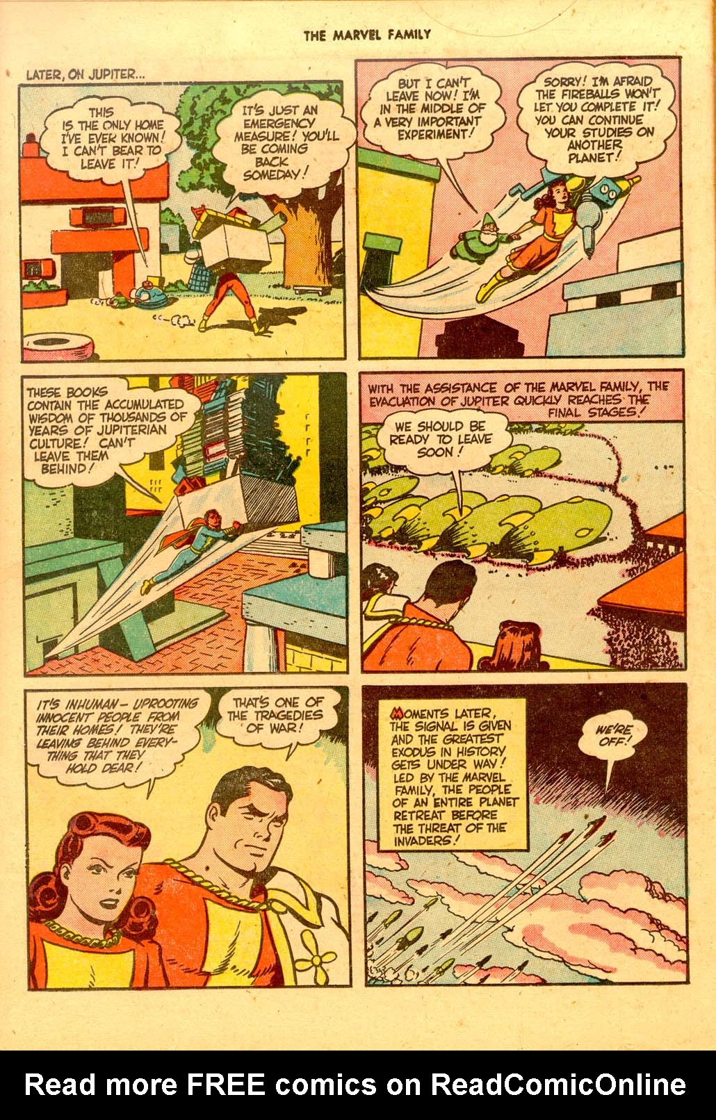 Read online The Marvel Family comic -  Issue #36 - 12