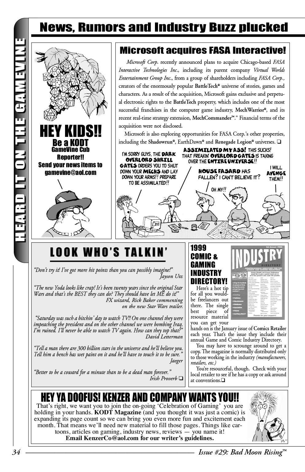 Read online Knights of the Dinner Table comic -  Issue #29 - 36