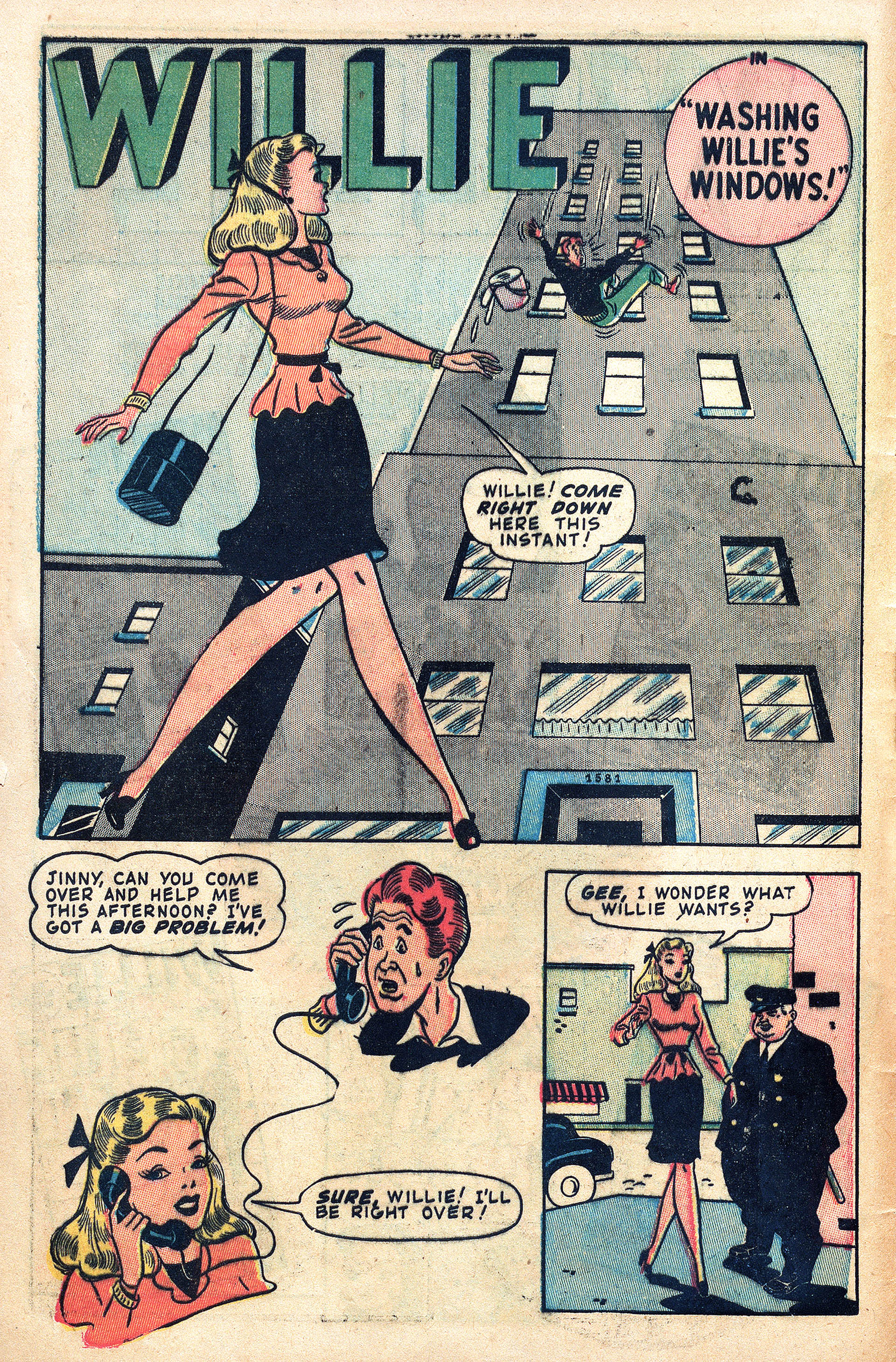 Read online Willie Comics (1946) comic -  Issue #9 - 4