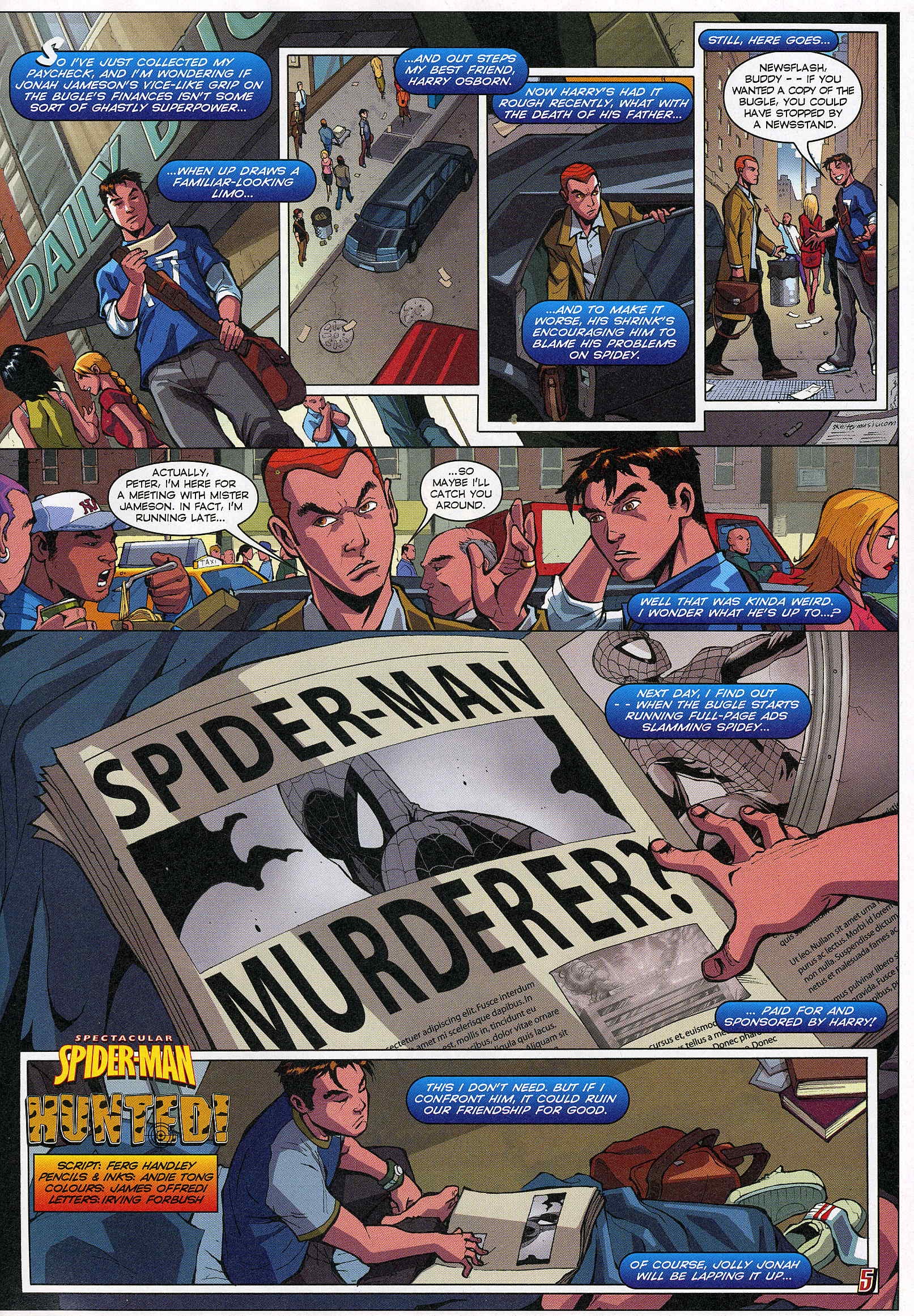 Read online Spectacular Spider-Man Adventures comic -  Issue #140 - 5