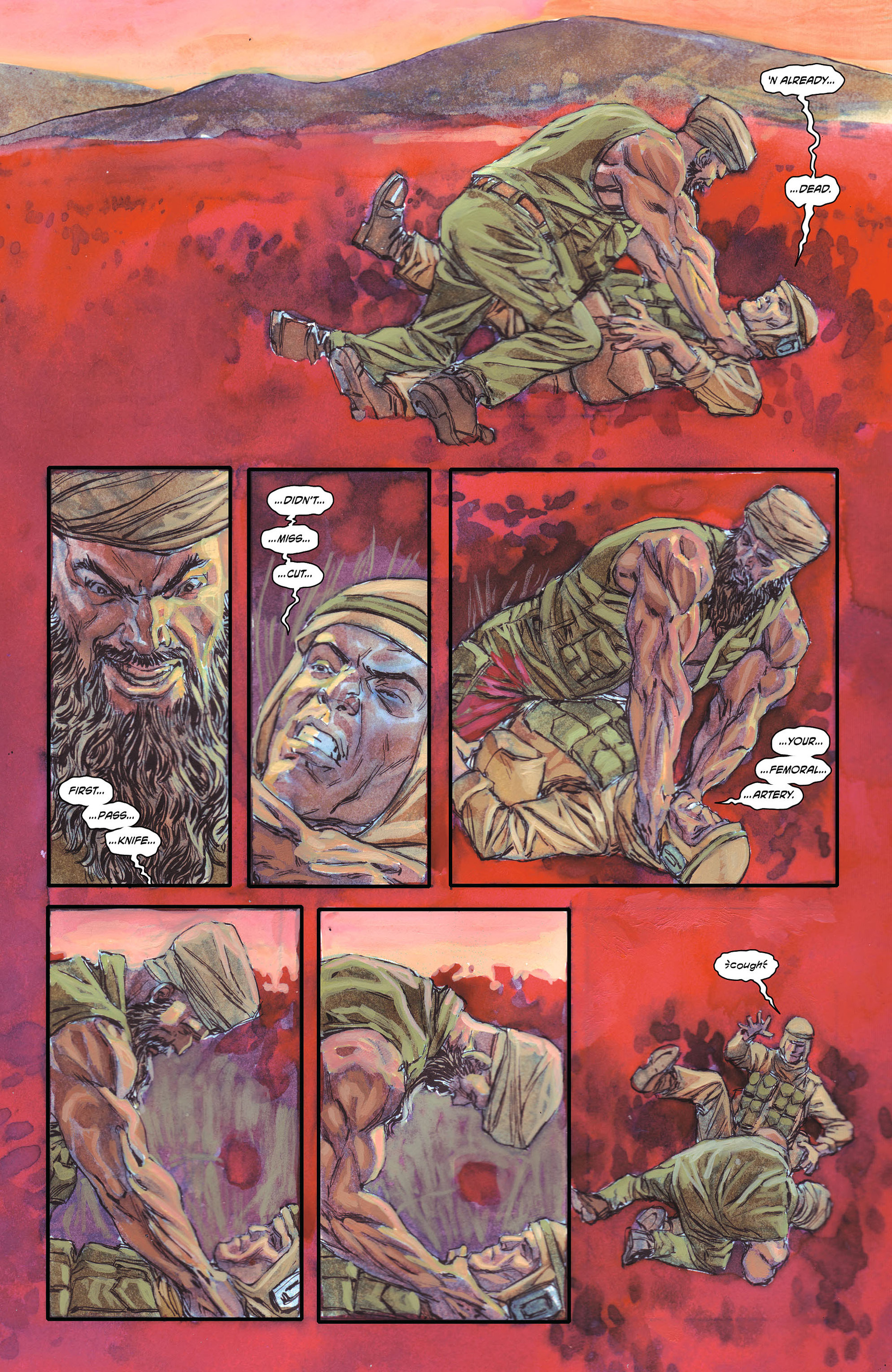Read online Men of War (2011) comic -  Issue #7 - 14