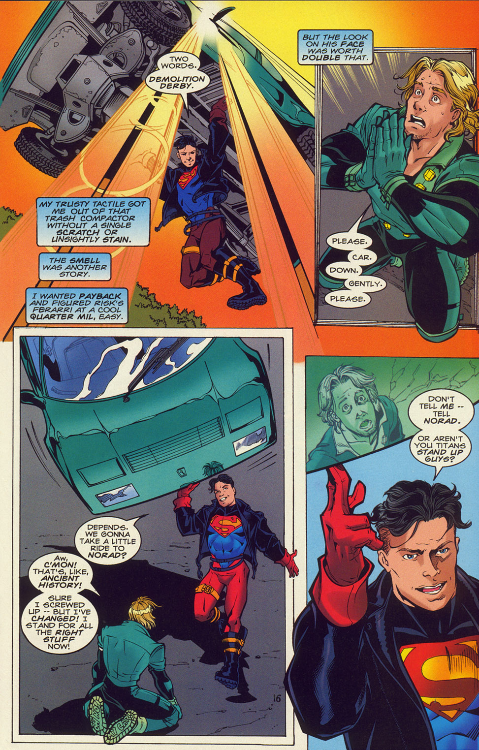 Read online Superboy/Risk Double-Shot comic -  Issue # Full - 16