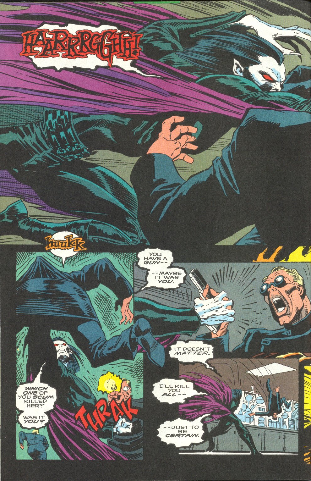 Read online Morbius: The Living Vampire (1992) comic -  Issue #1 - 32