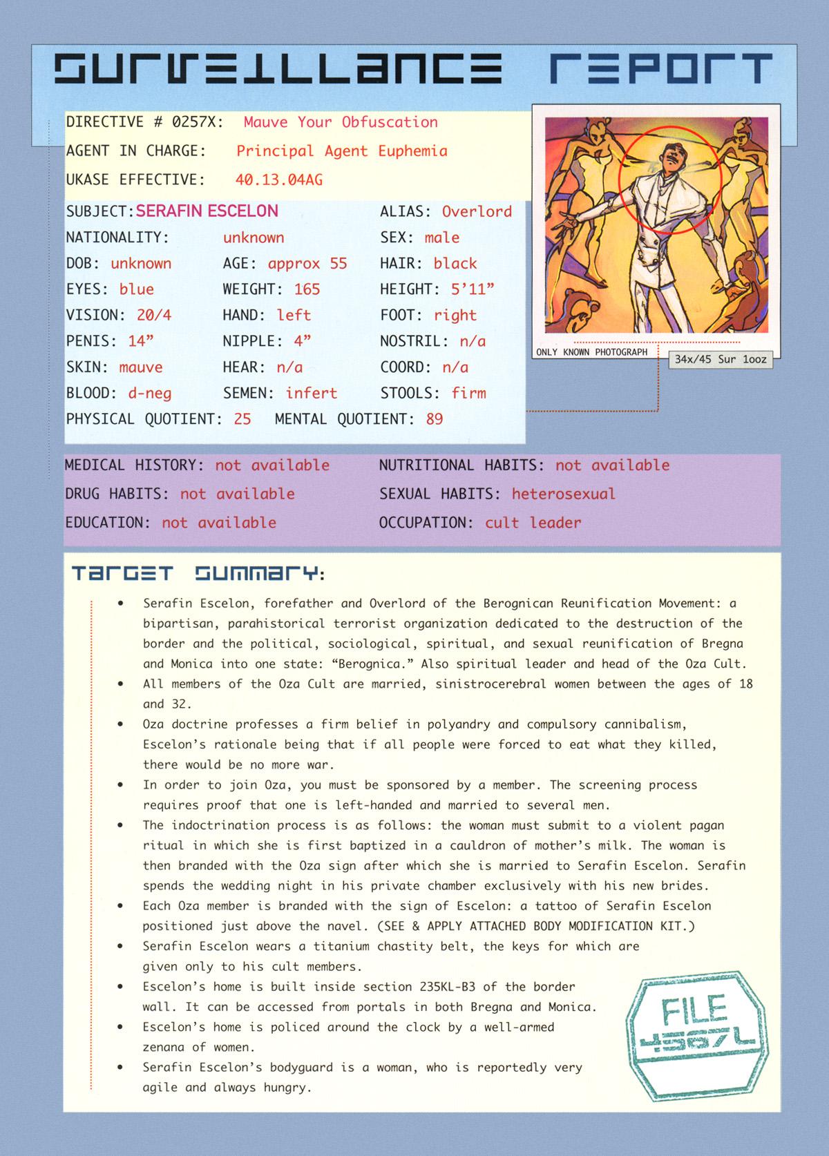 Read online Aeon Flux: The Herodotus File comic -  Issue # TPB - 41