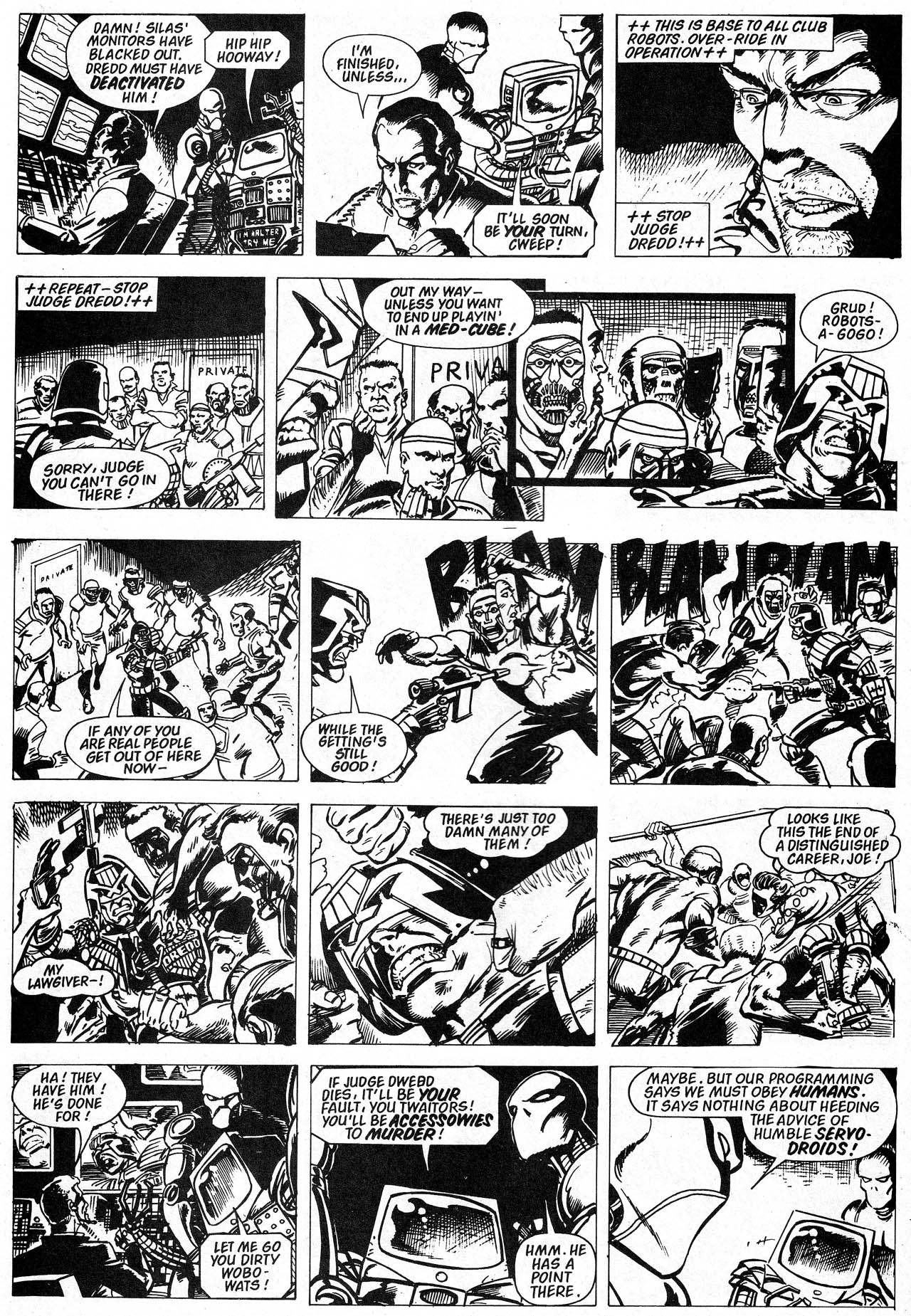 Read online Judge Dredd Megazine (vol. 3) comic -  Issue #62 - 21
