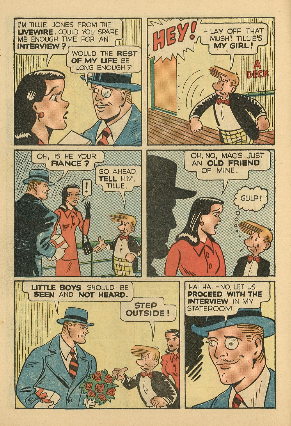 Read online Four Color Comics comic -  Issue #213 - 6