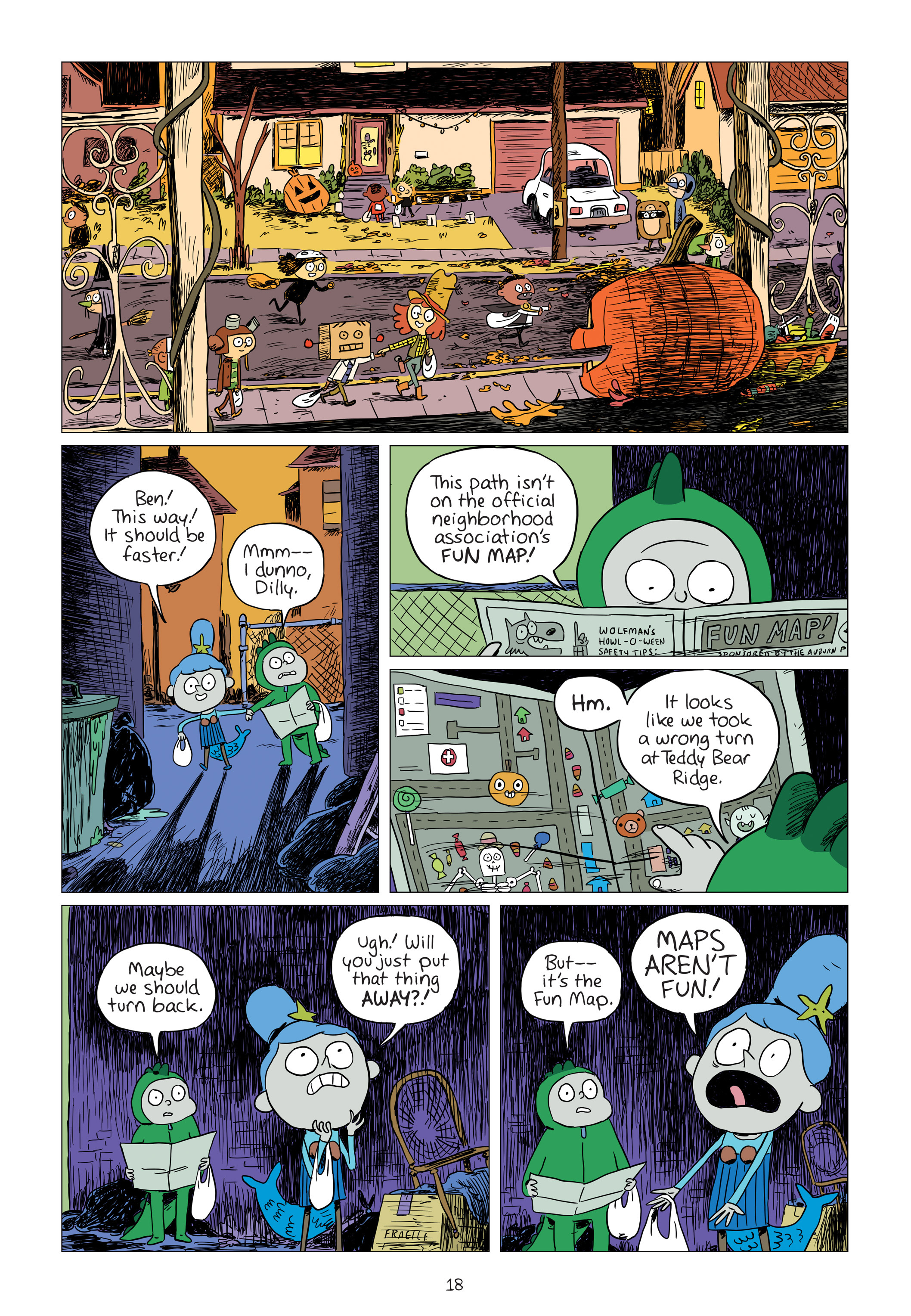 Read online Costume Quest: Invasion of the Candy Snatchers comic -  Issue # Full - 18