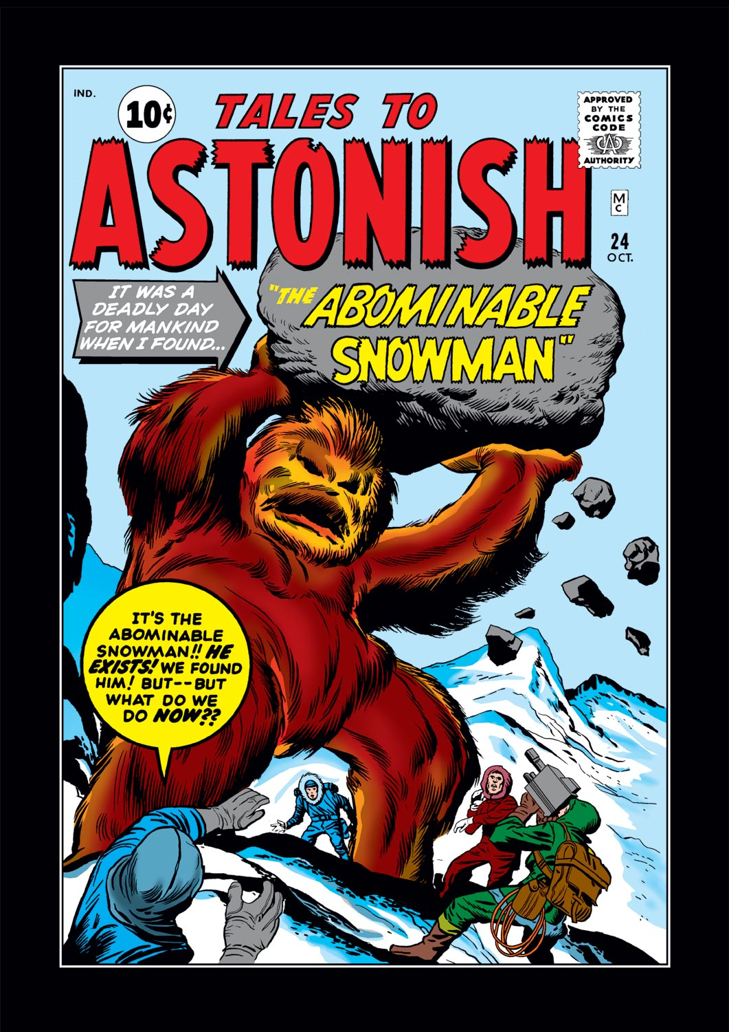 Read online Tales to Astonish (1959) comic -  Issue #24 - 1