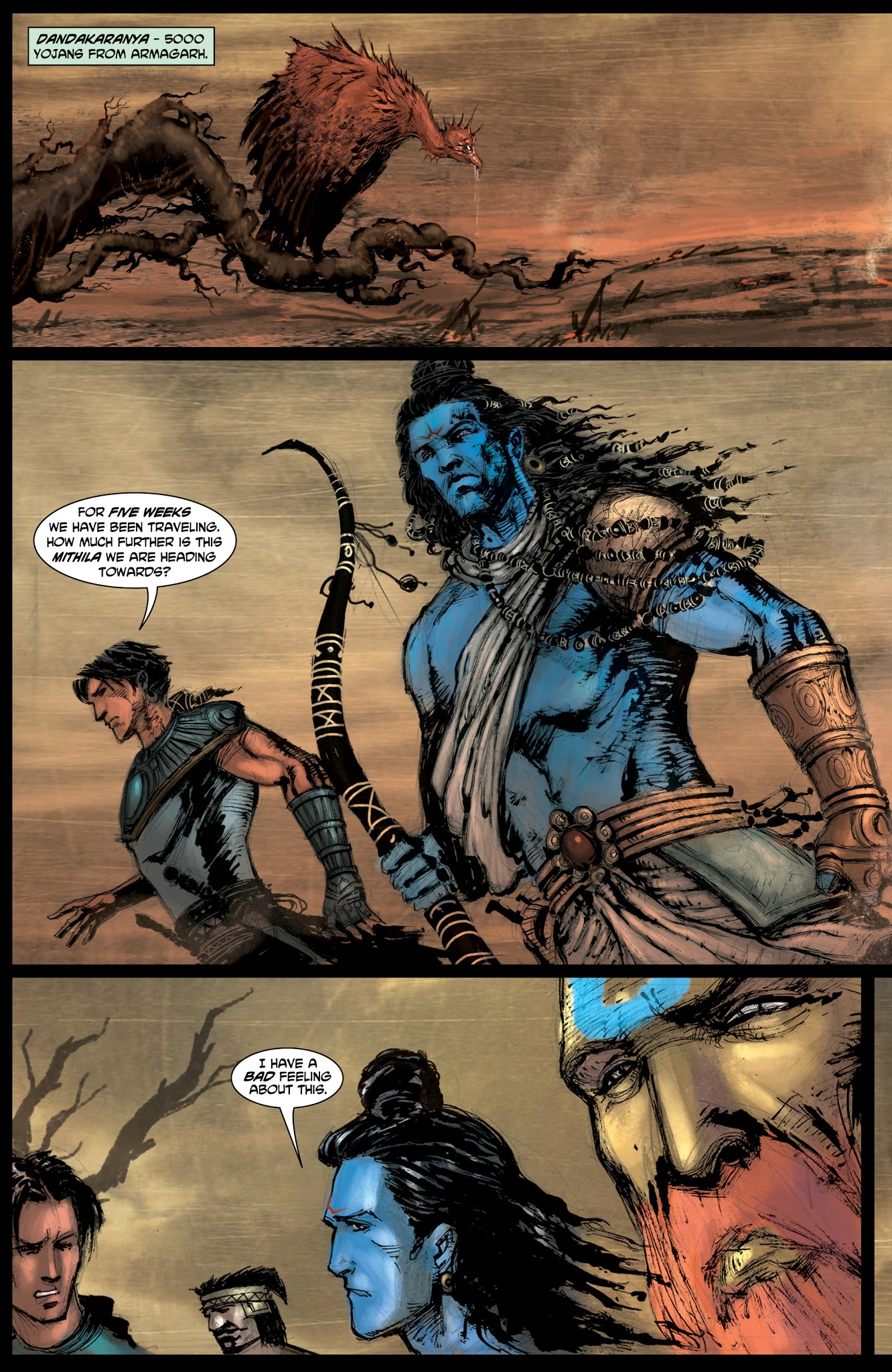 Read online Ramayan 3392 A.D. comic -  Issue #4 - 4