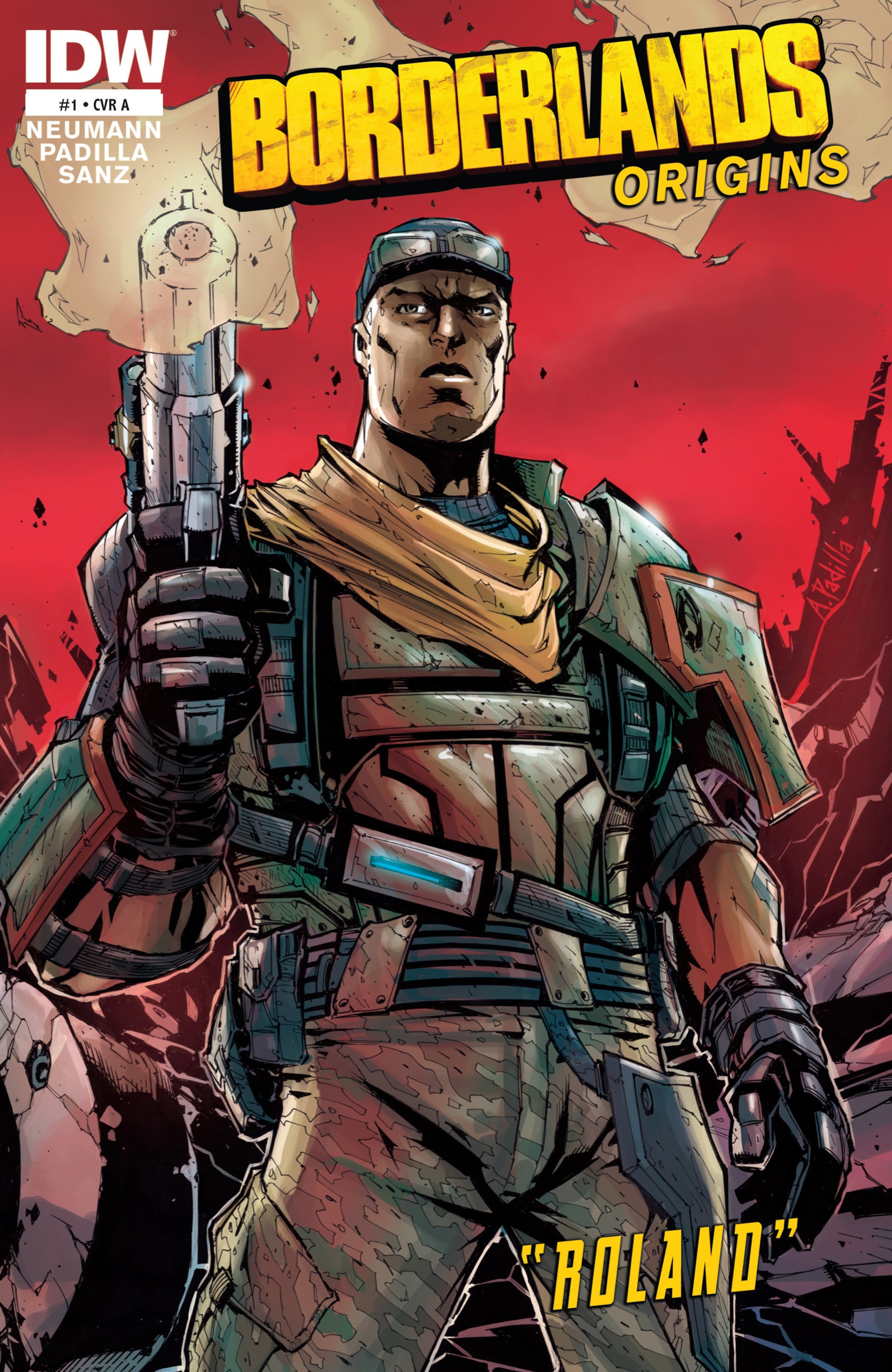 Read online Borderlands: Origins comic -  Issue #1 - 1