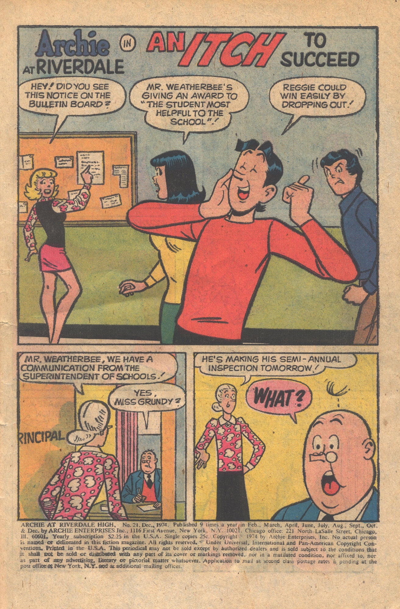 Read online Archie at Riverdale High (1972) comic -  Issue #21 - 3