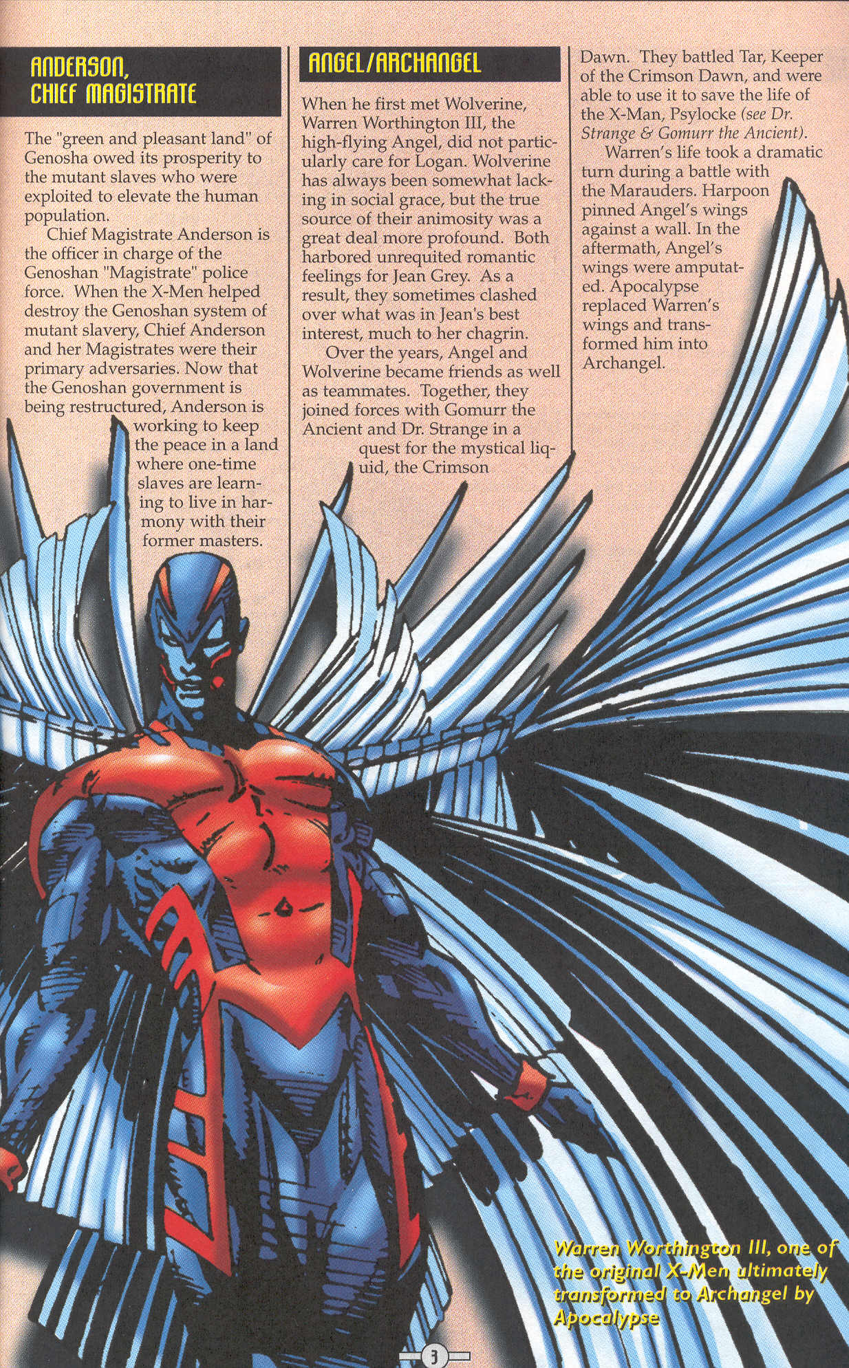 Read online Wolverine Encyclopedia comic -  Issue #1 - 7