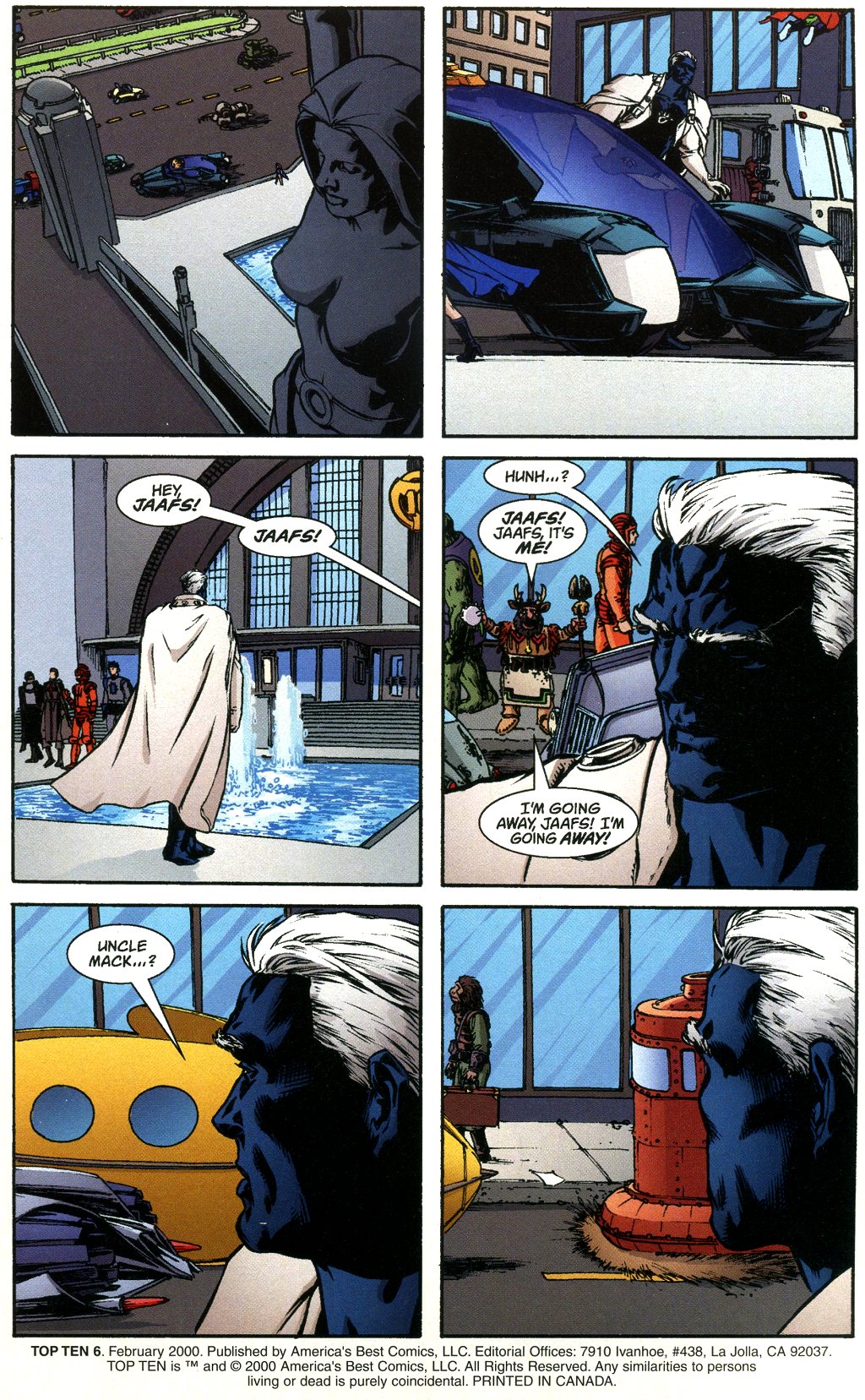 Read online Top 10 comic -  Issue #6 - 2