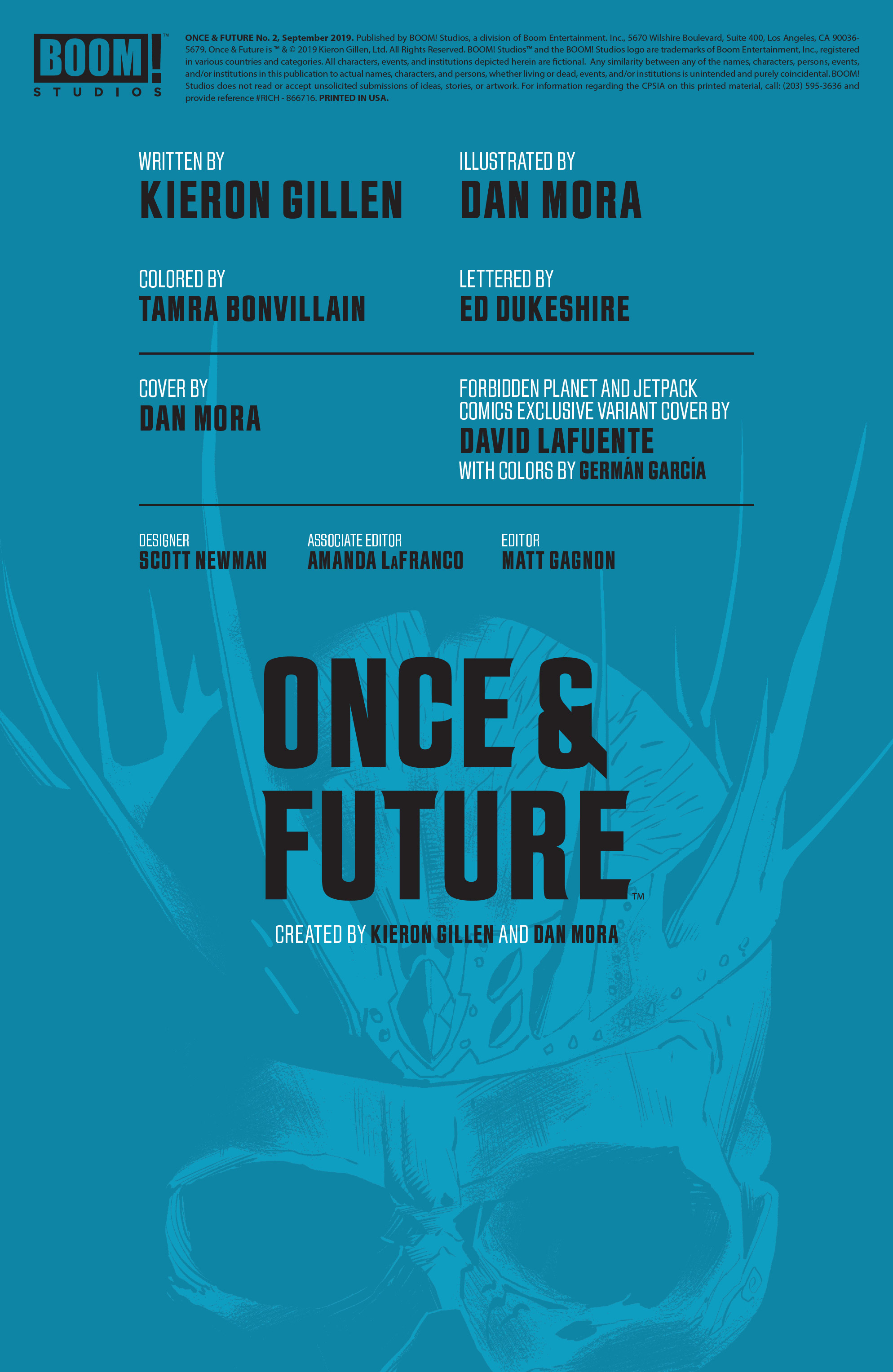 Read online Once & Future comic -  Issue #2 - 2