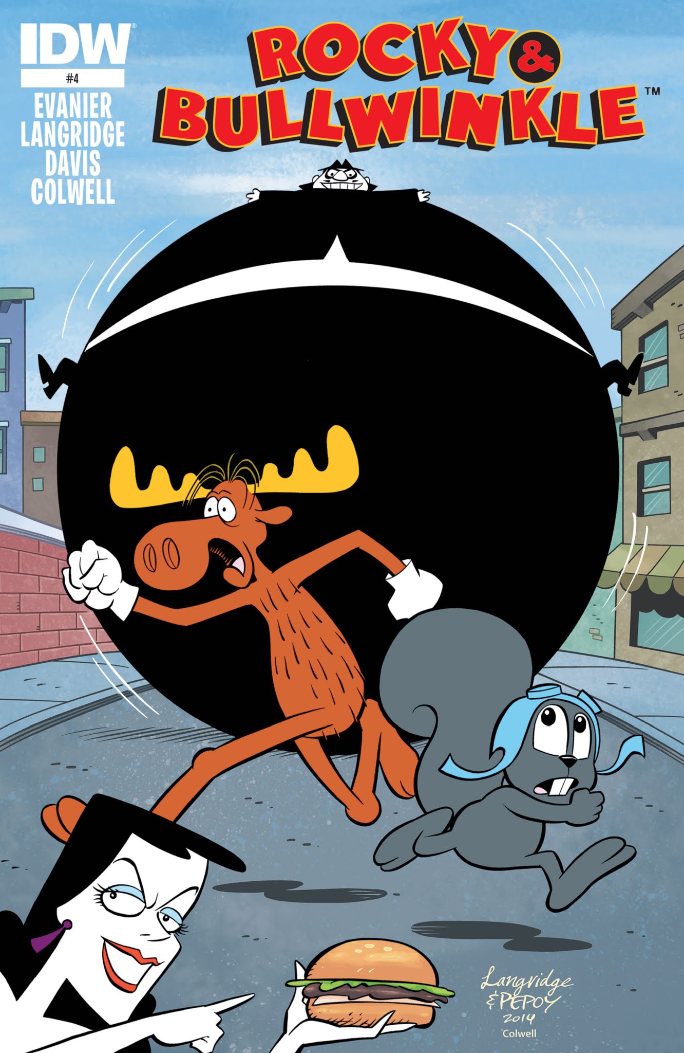 Read online Rocky and Bullwinkle comic -  Issue #4 - 1