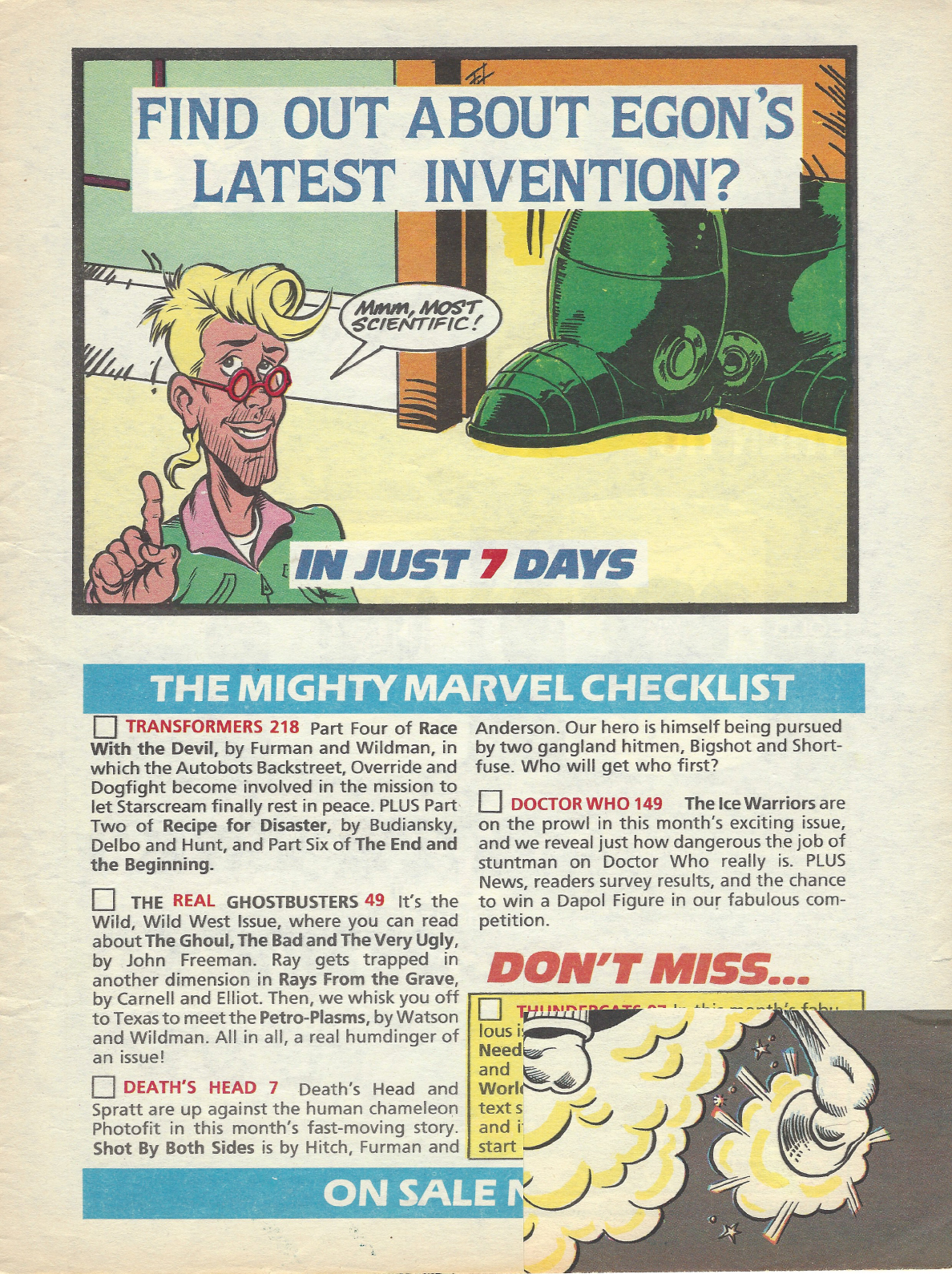 Read online The Real Ghostbusters comic -  Issue #49 - 23